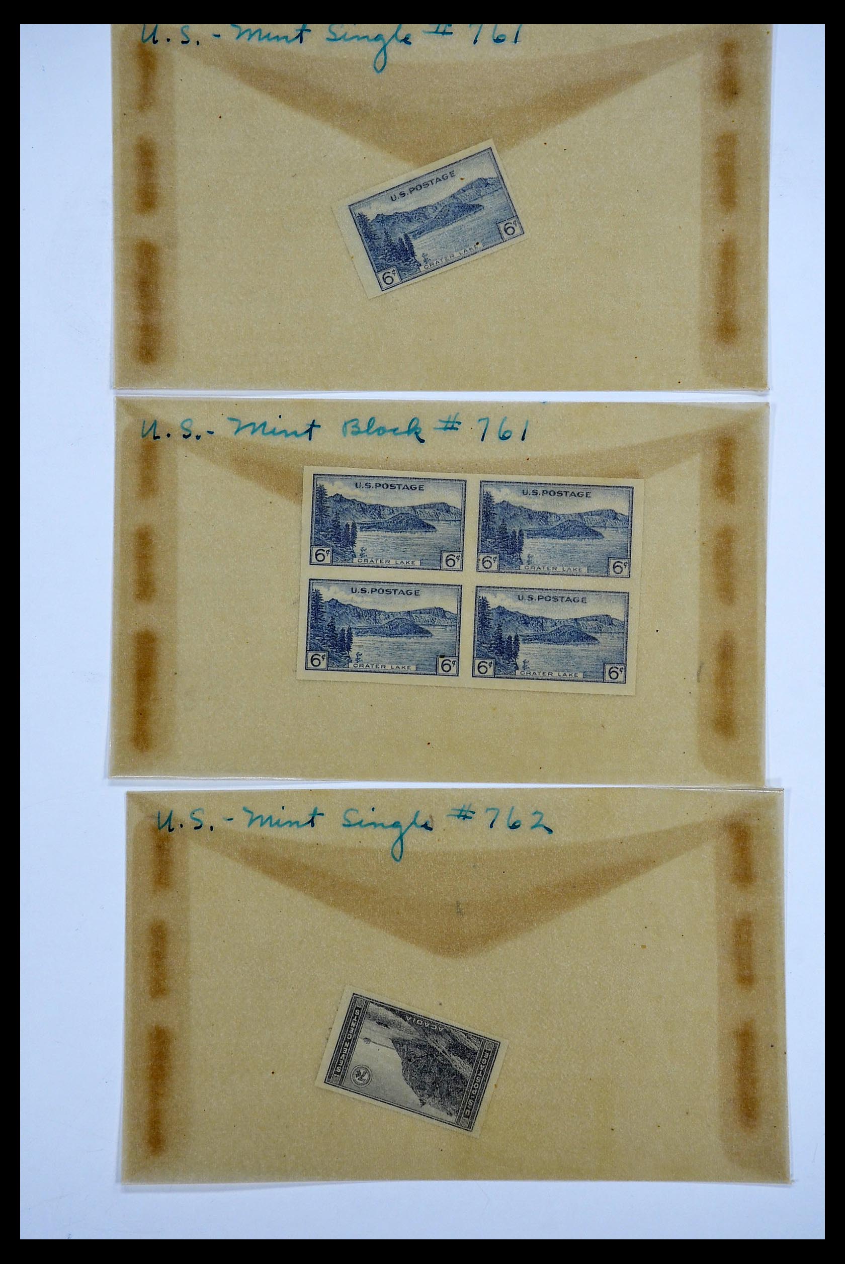 34502 043 - Postzegelverzameling 34502 USA 1918-1941.