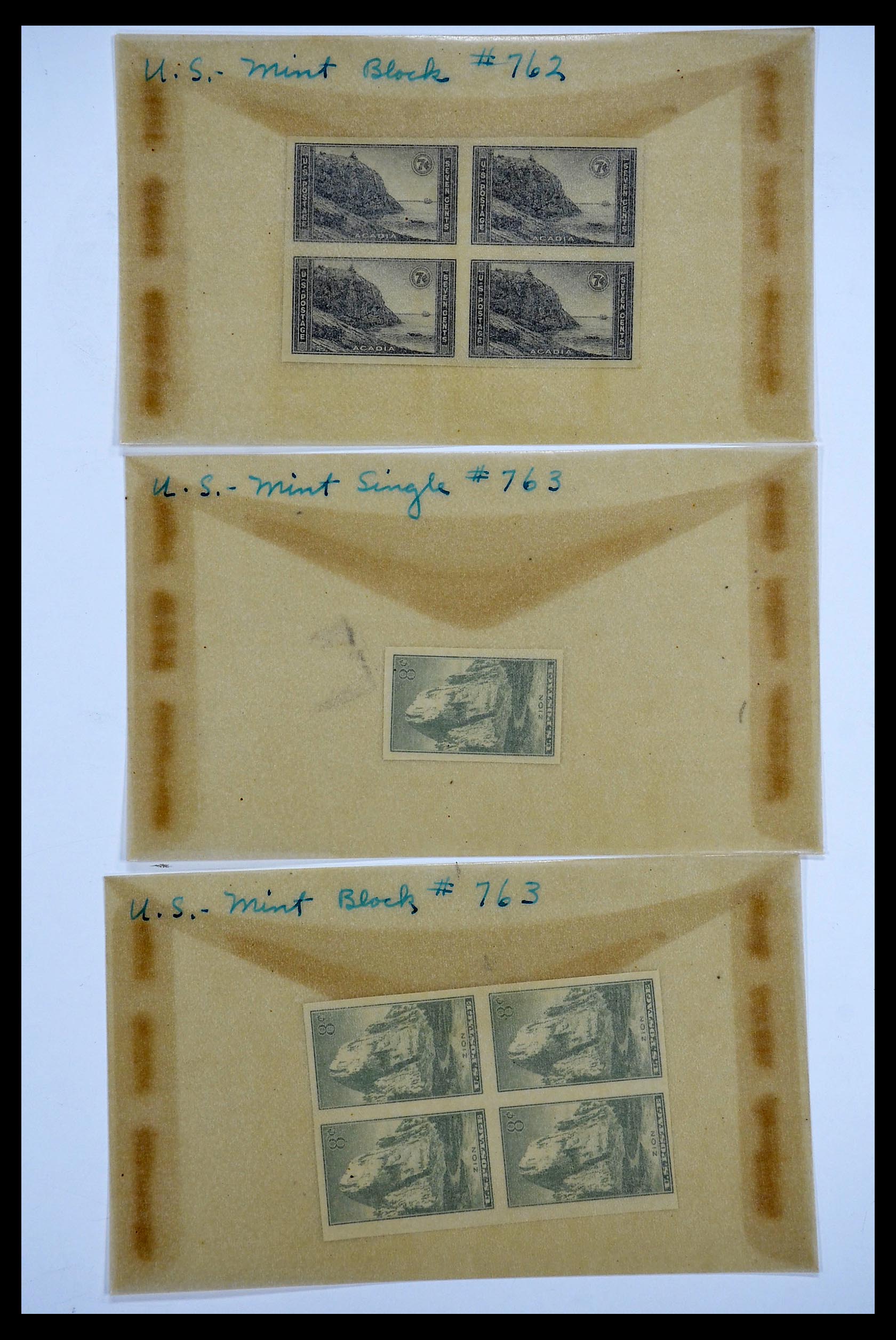 34502 044 - Postzegelverzameling 34502 USA 1918-1941.