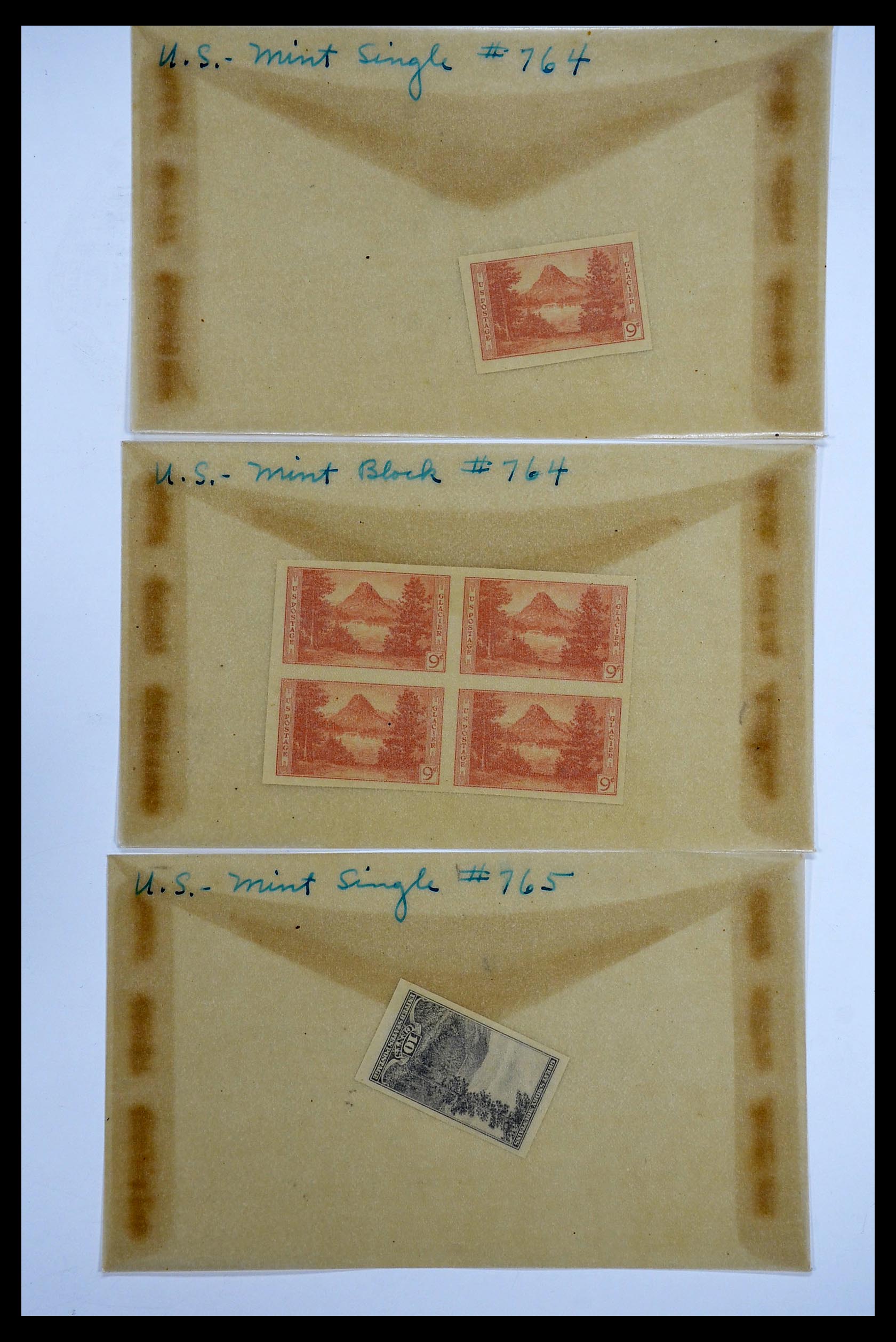 34502 045 - Postzegelverzameling 34502 USA 1918-1941.