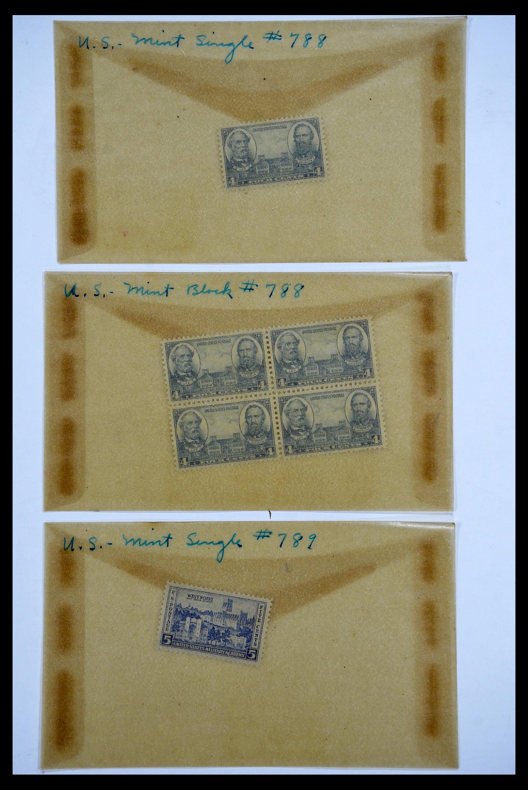 34502 059 - Stamp Collection 34502 USA 1918-1941.