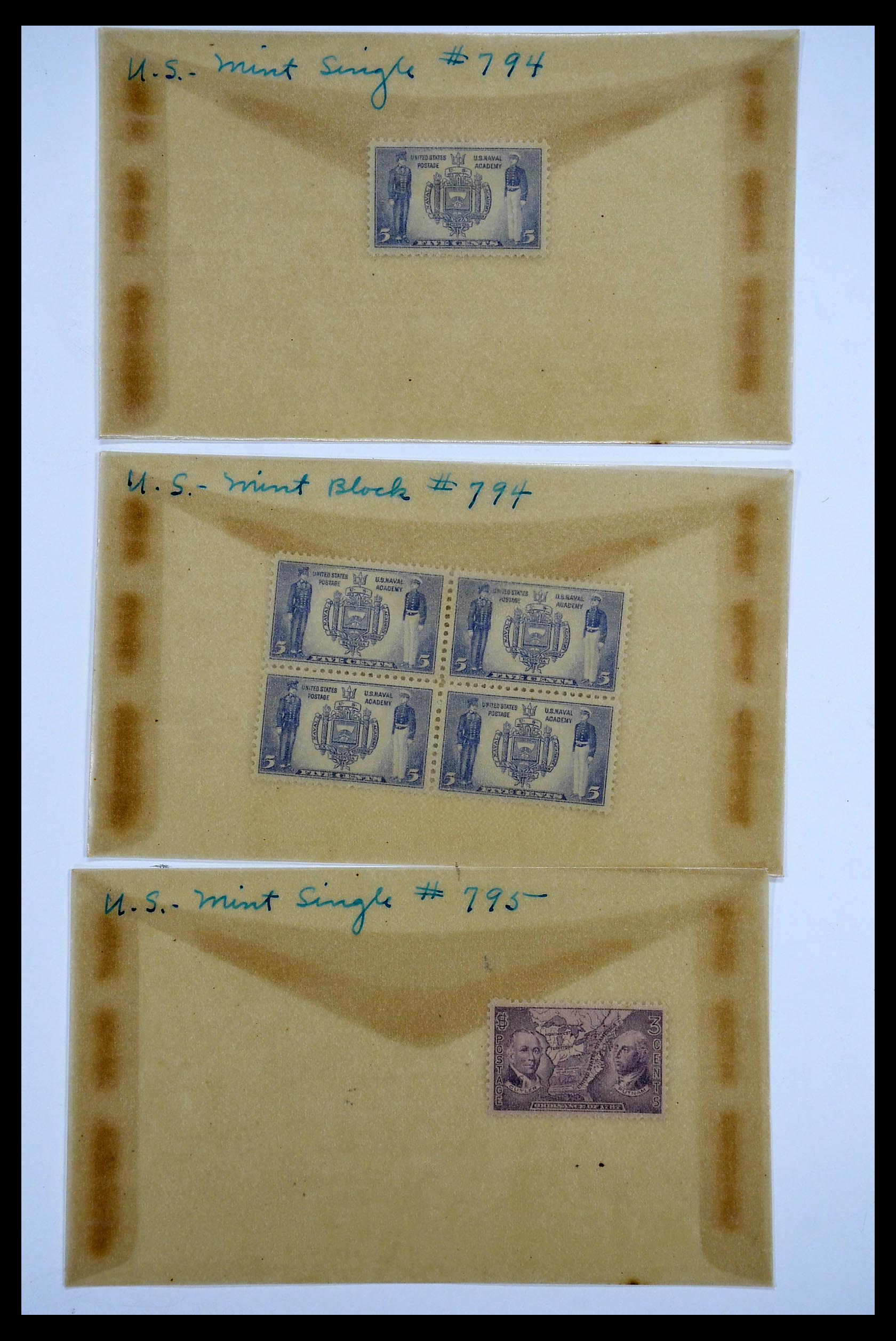 34502 063 - Stamp Collection 34502 USA 1918-1941.