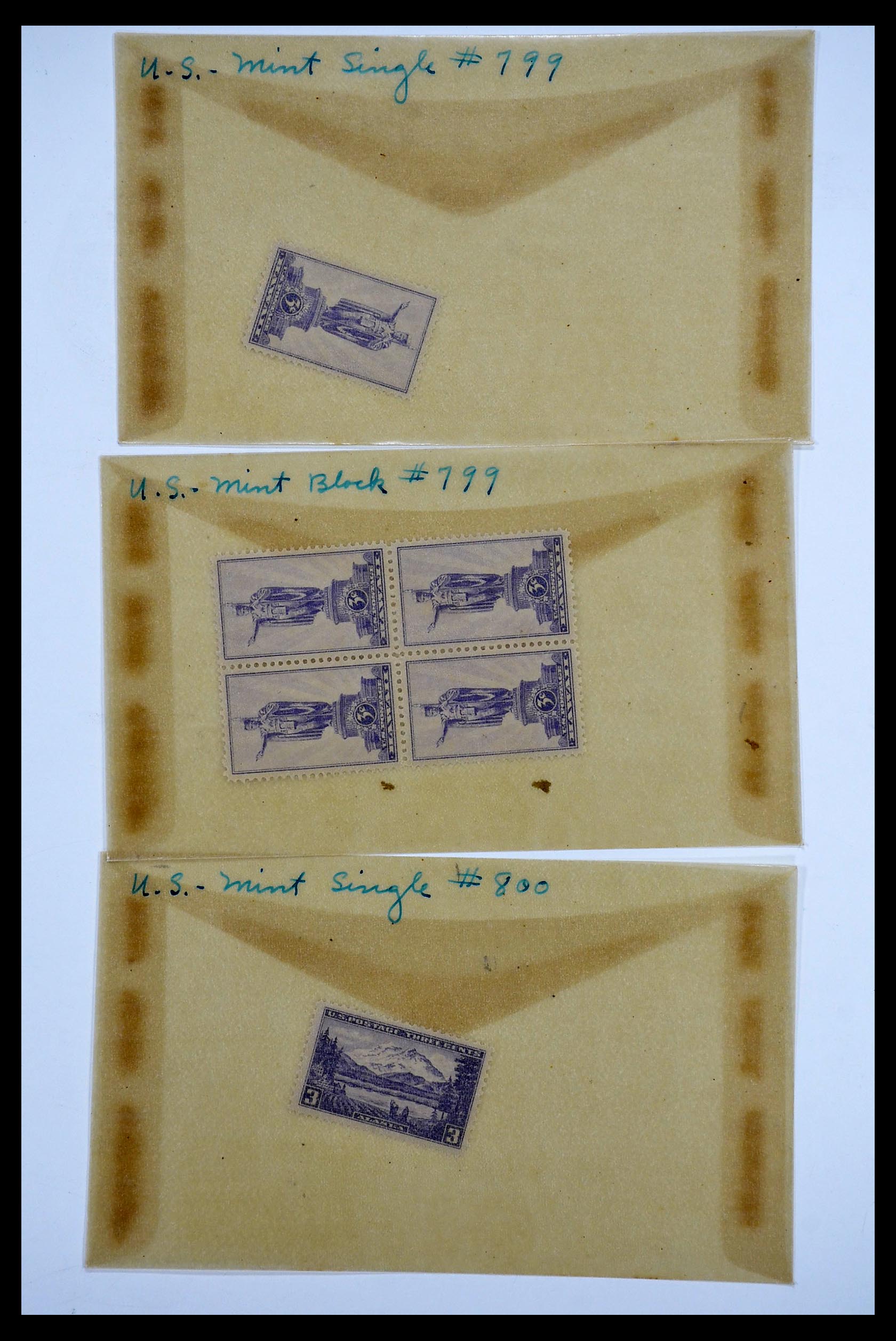 34502 066 - Stamp Collection 34502 USA 1918-1941.