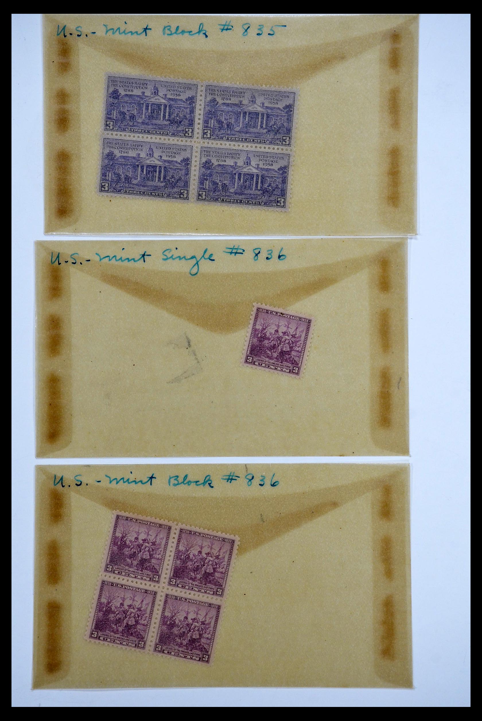 34502 069 - Postzegelverzameling 34502 USA 1918-1941.
