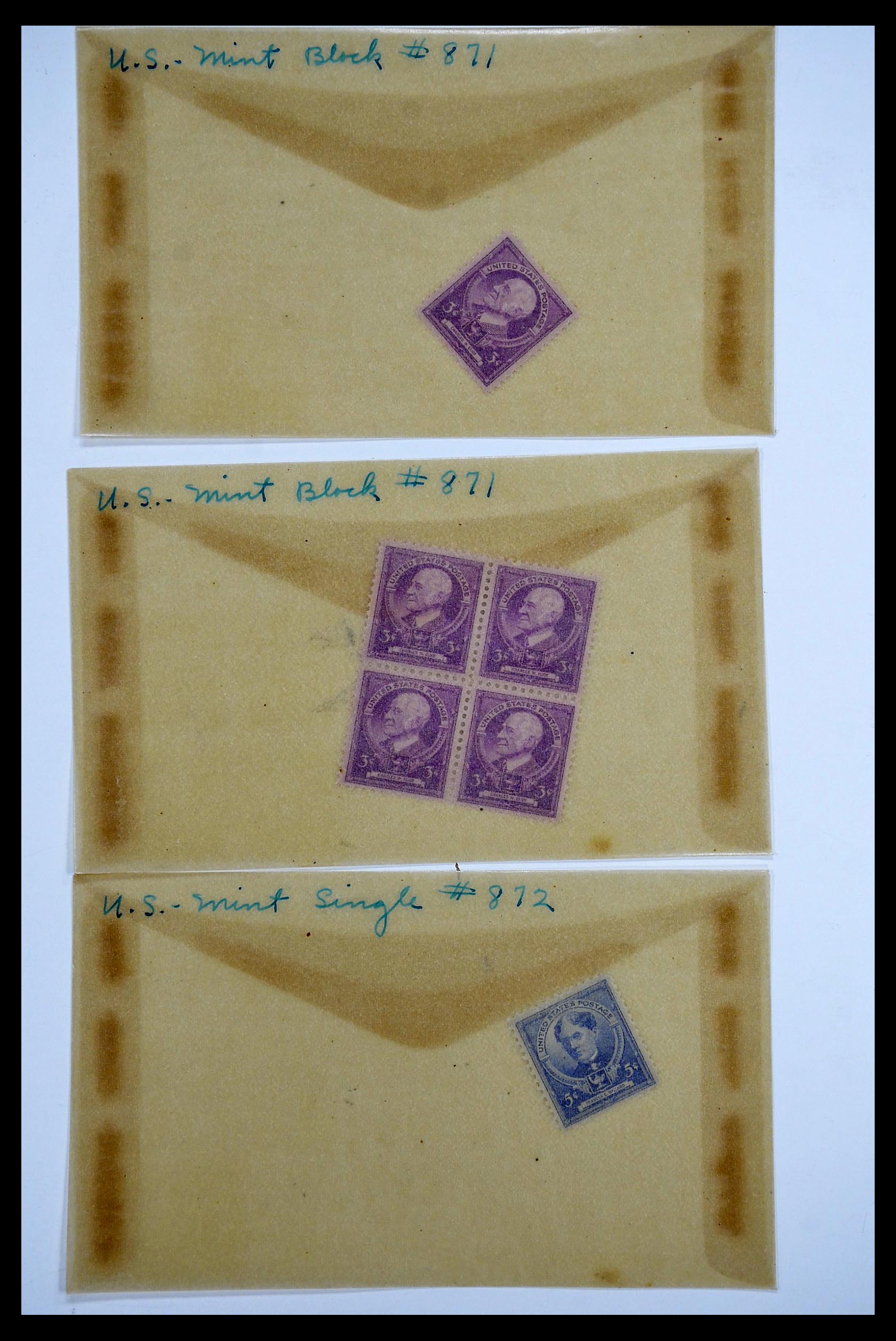 34502 083 - Postzegelverzameling 34502 USA 1918-1941.