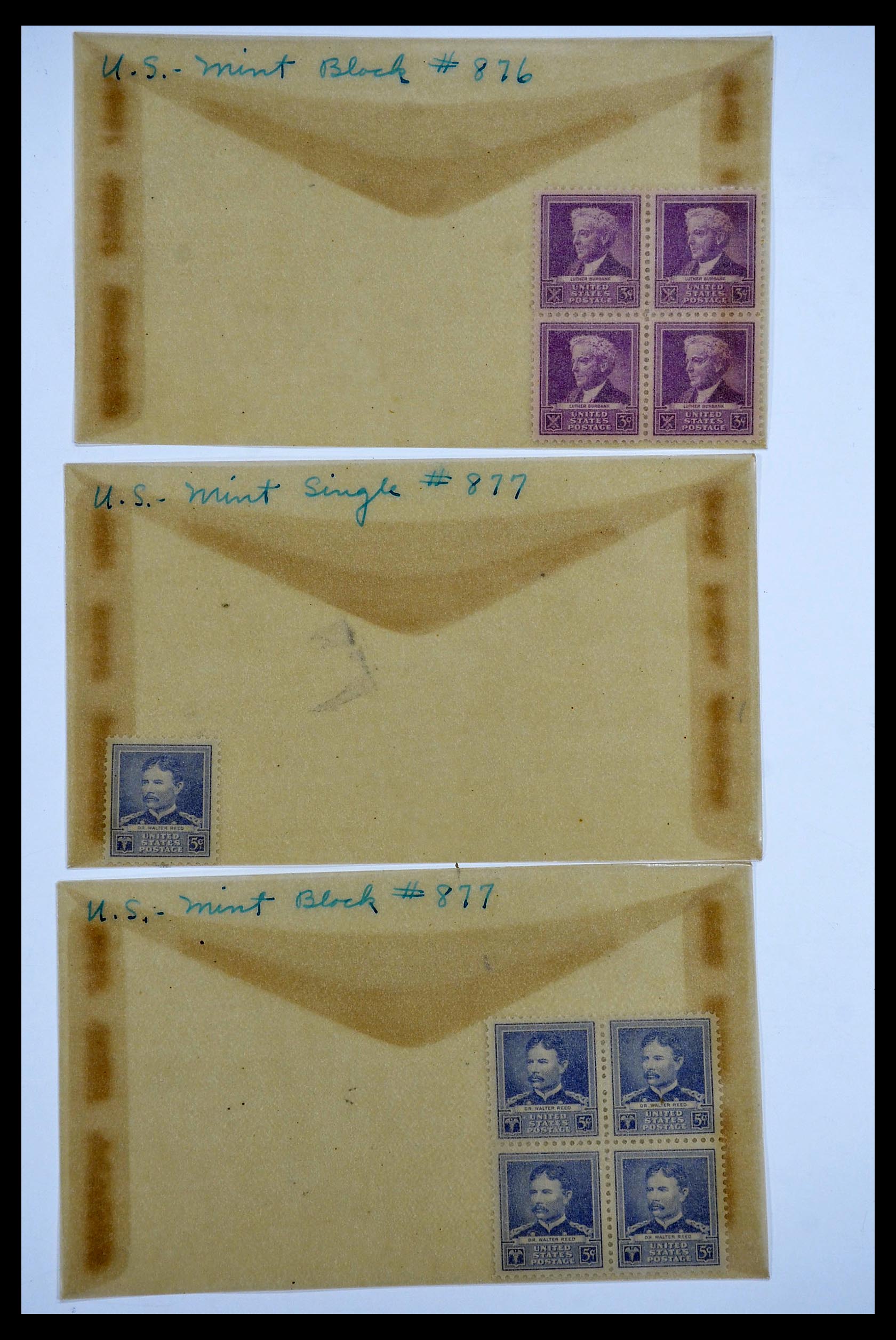 34502 087 - Stamp Collection 34502 USA 1918-1941.