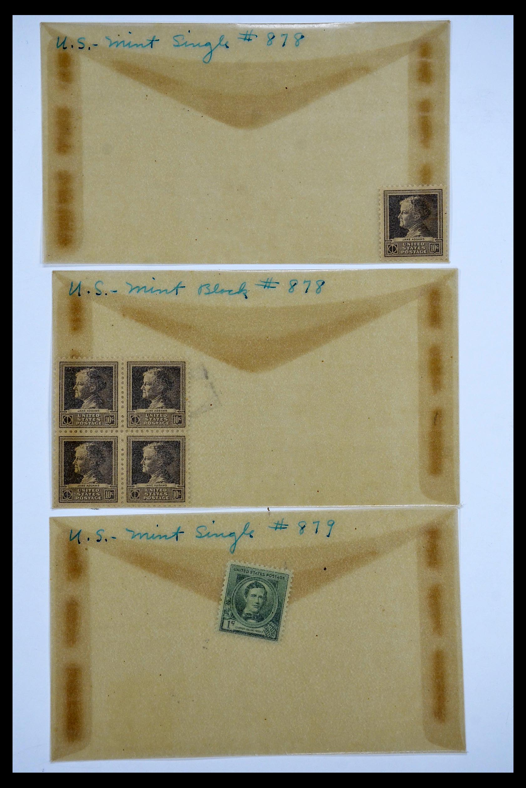 34502 088 - Stamp Collection 34502 USA 1918-1941.