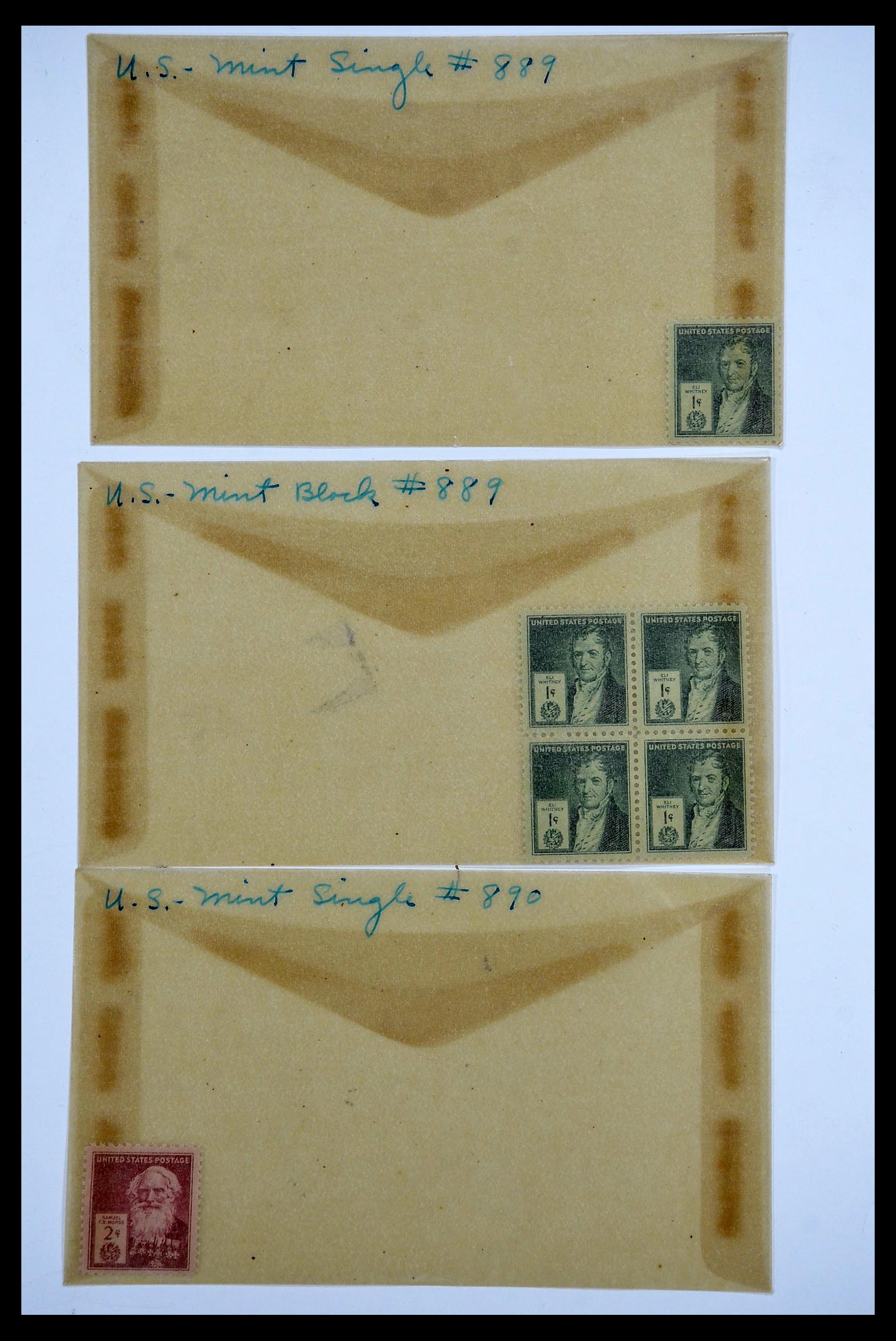 34502 095 - Stamp Collection 34502 USA 1918-1941.