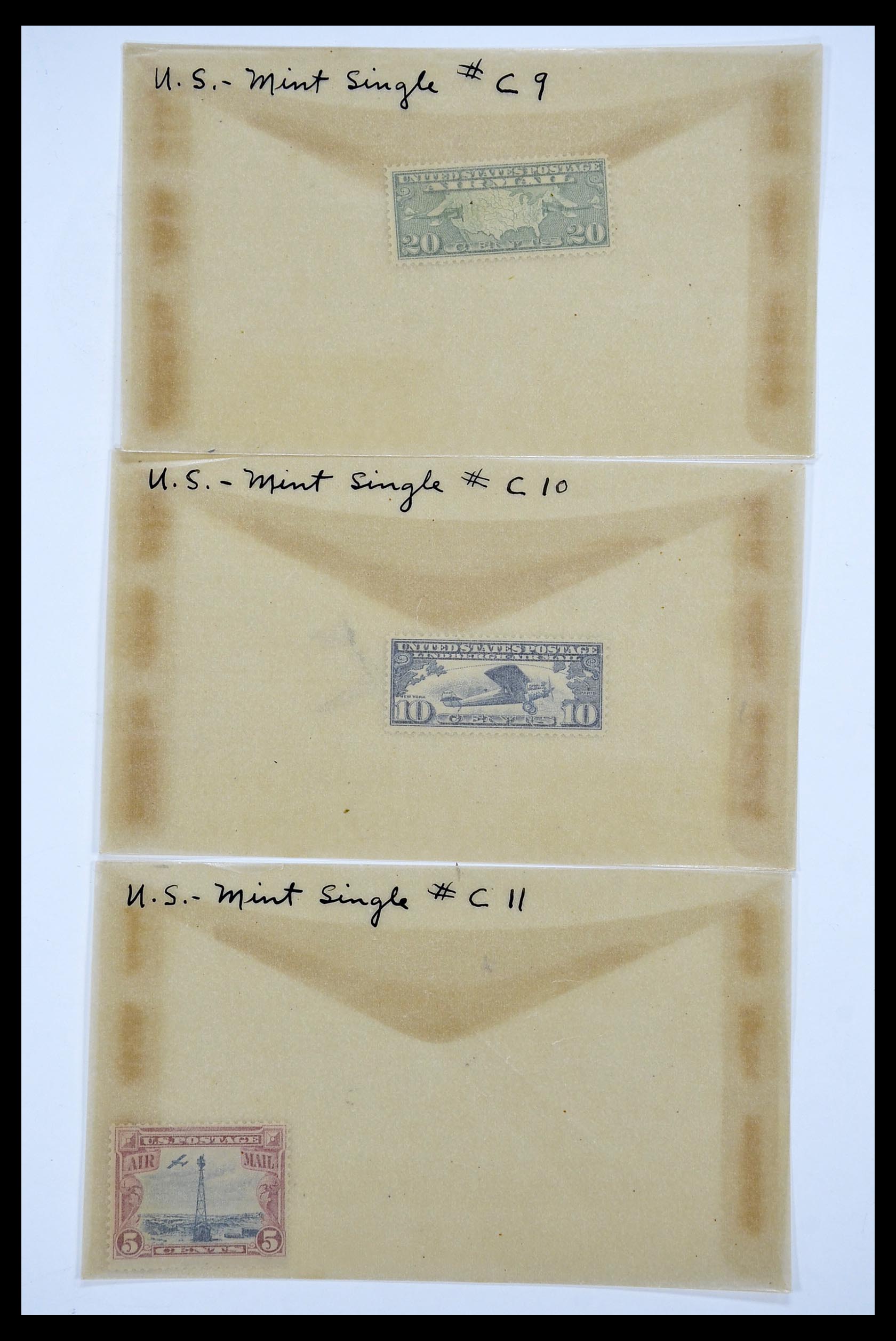 34502 108 - Stamp Collection 34502 USA 1918-1941.