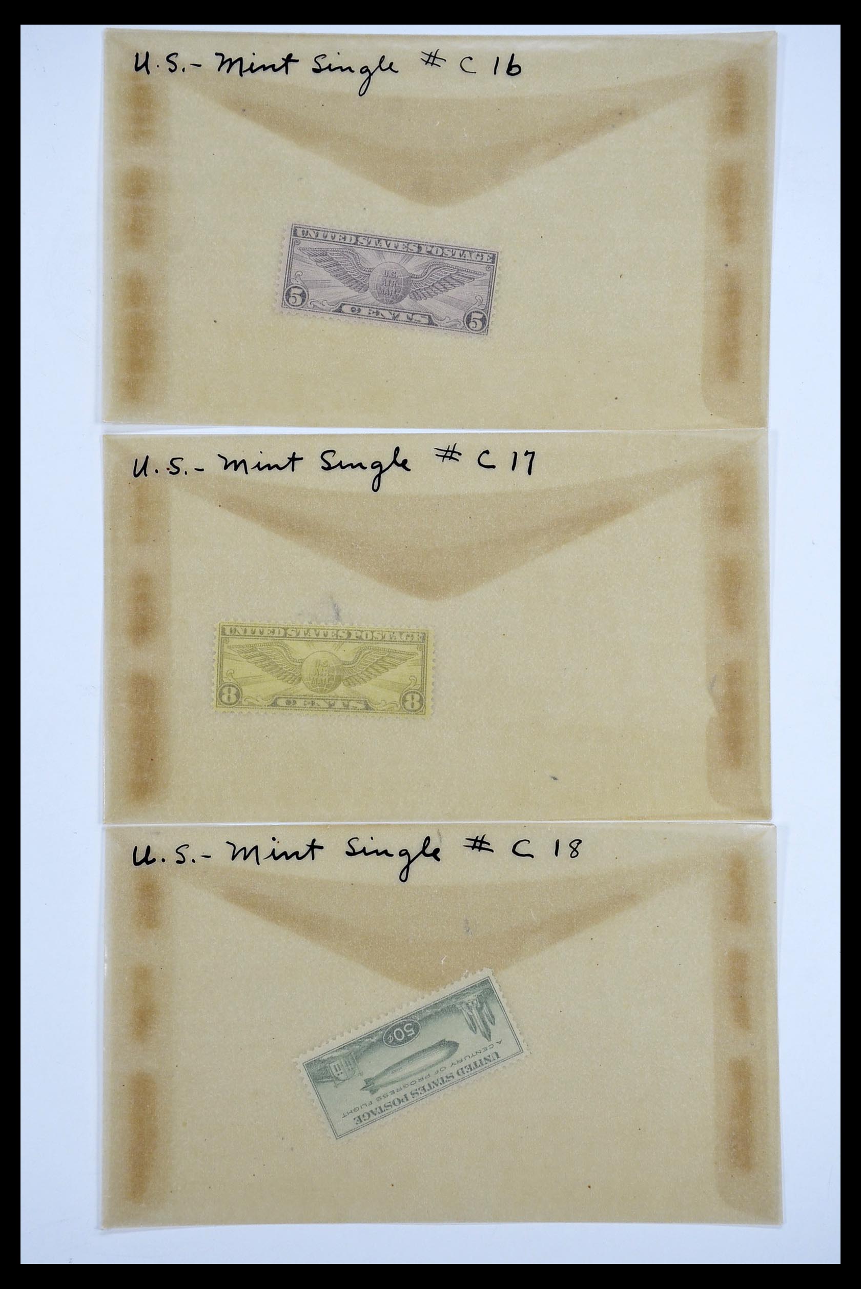 34502 109 - Stamp Collection 34502 USA 1918-1941.