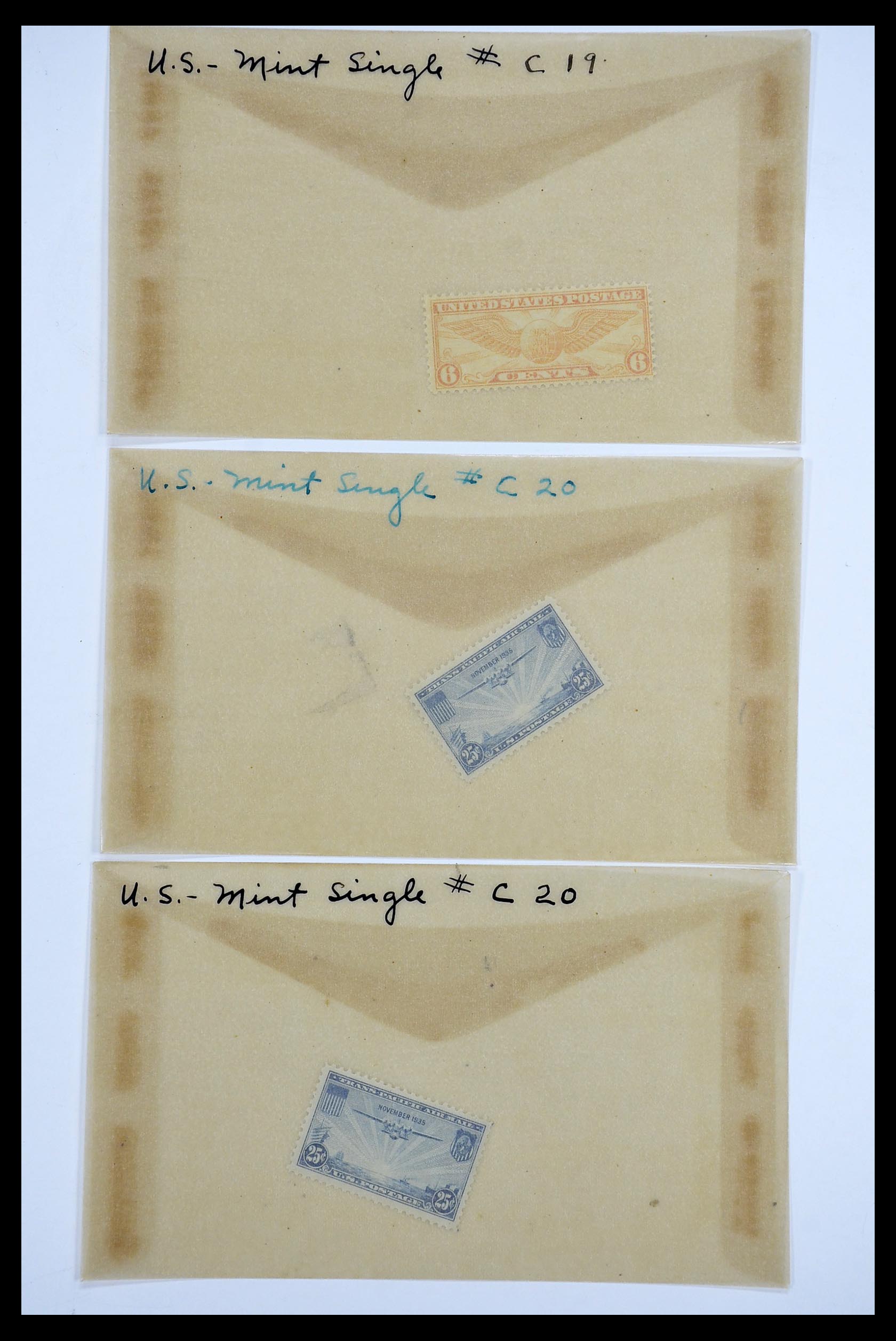 34502 110 - Stamp Collection 34502 USA 1918-1941.