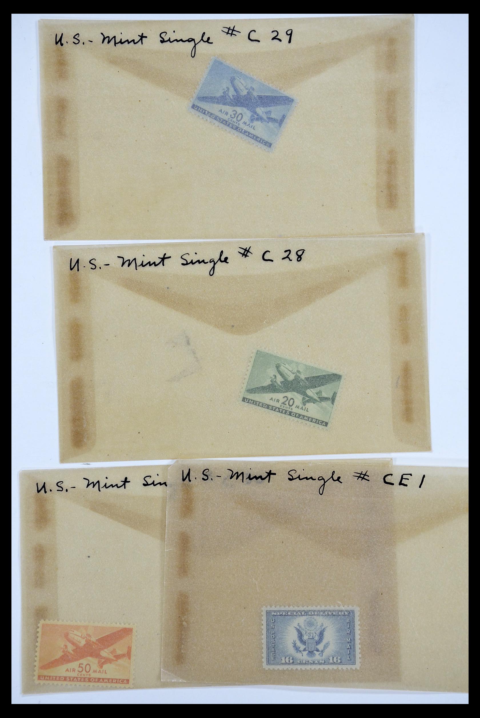 34502 116 - Postzegelverzameling 34502 USA 1918-1941.