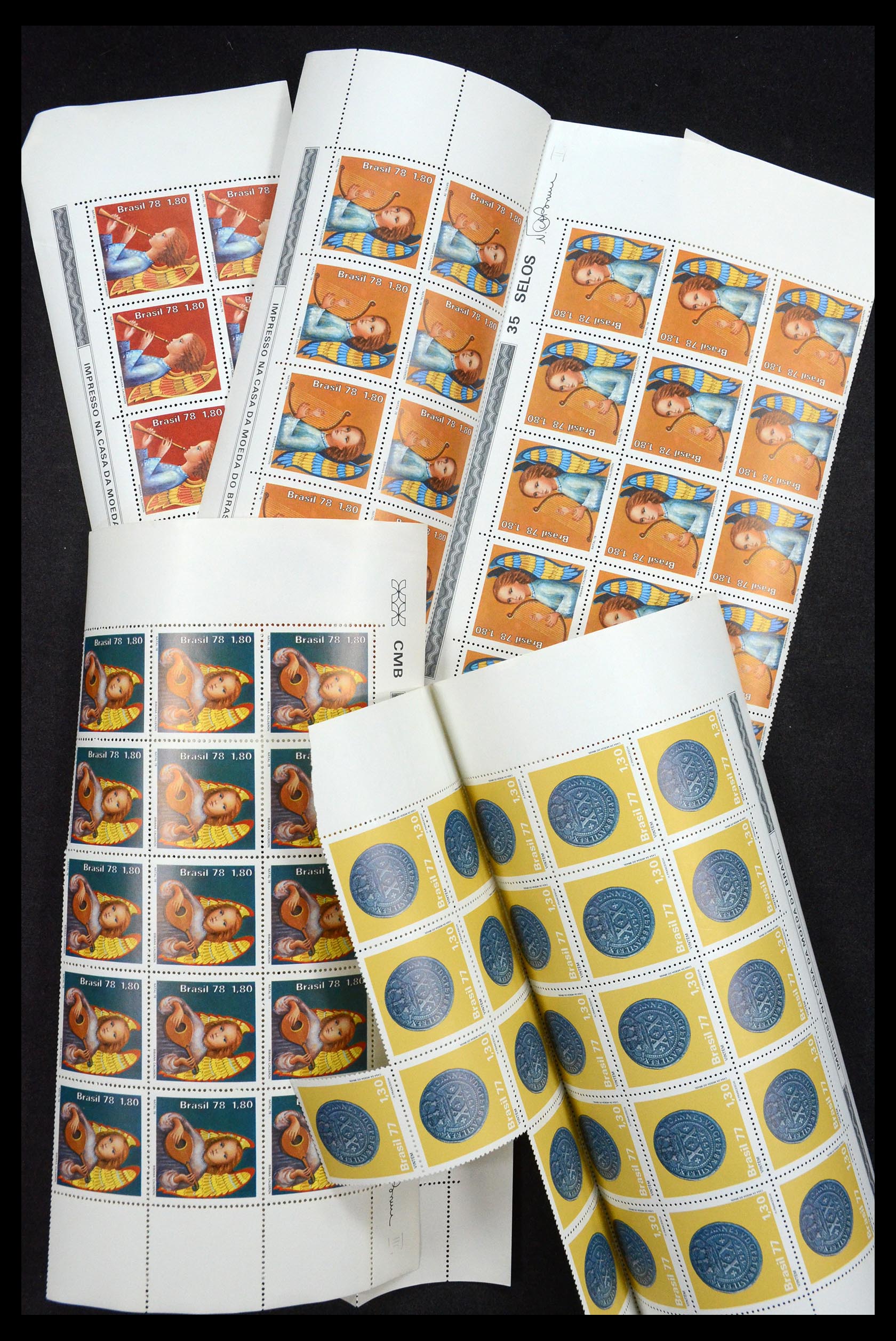 34505 016 - Postzegelverzameling 34505 Brazilië 1959-1997.