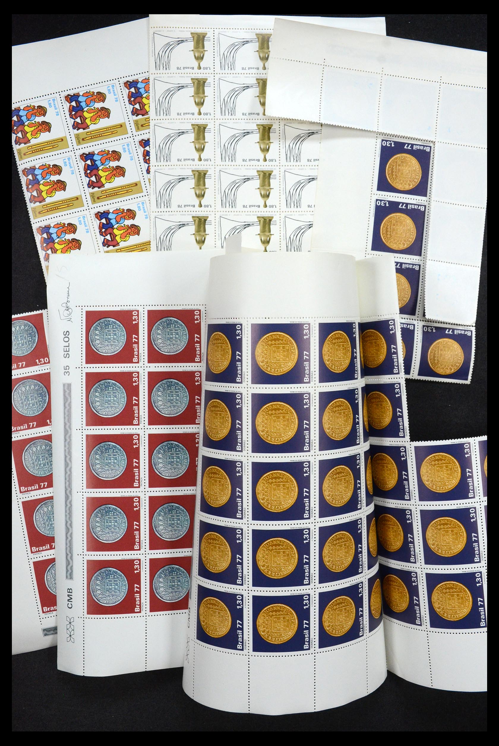 34505 017 - Postzegelverzameling 34505 Brazilië 1959-1997.