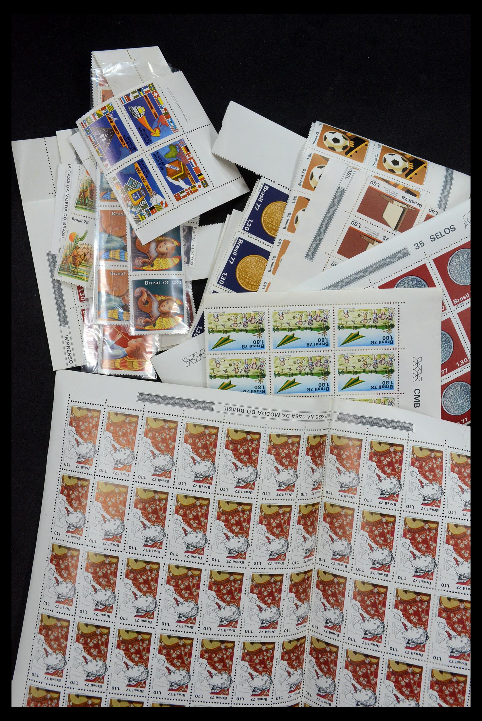 34505 018 - Postzegelverzameling 34505 Brazilië 1959-1997.