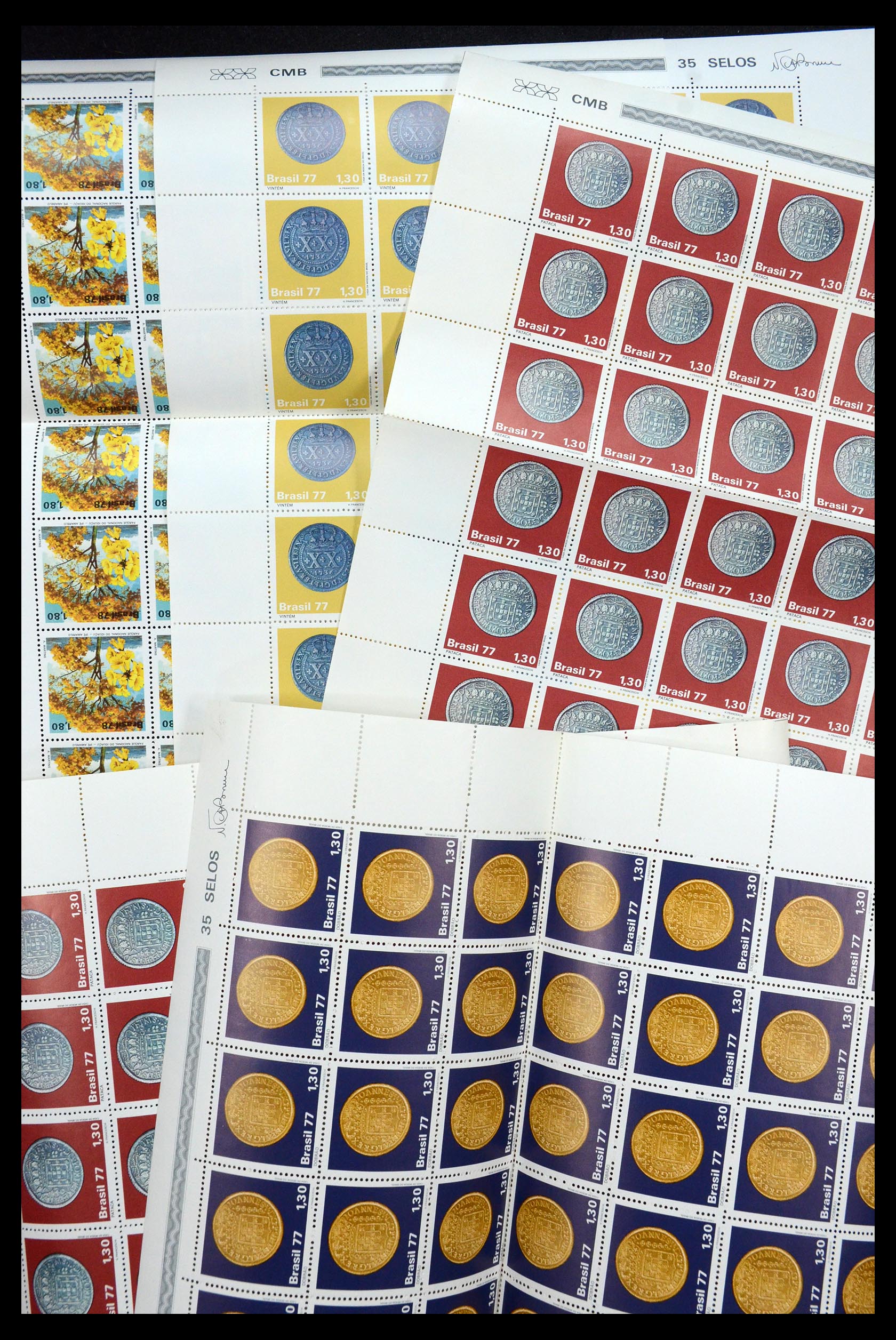 34505 019 - Postzegelverzameling 34505 Brazilië 1959-1997.