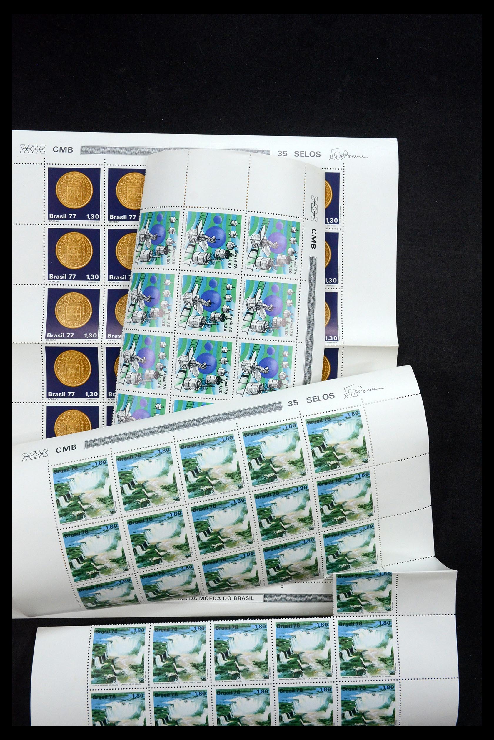 34505 020 - Postzegelverzameling 34505 Brazilië 1959-1997.