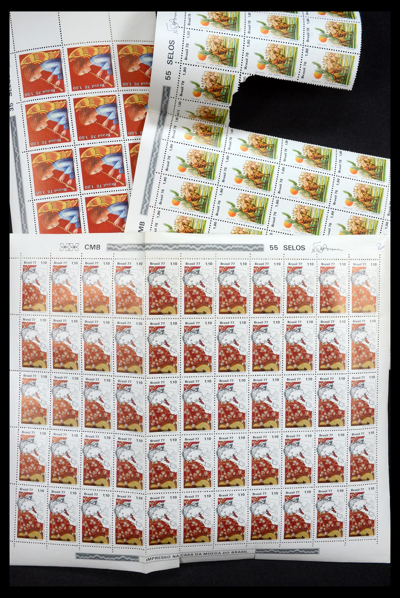34505 021 - Postzegelverzameling 34505 Brazilië 1959-1997.