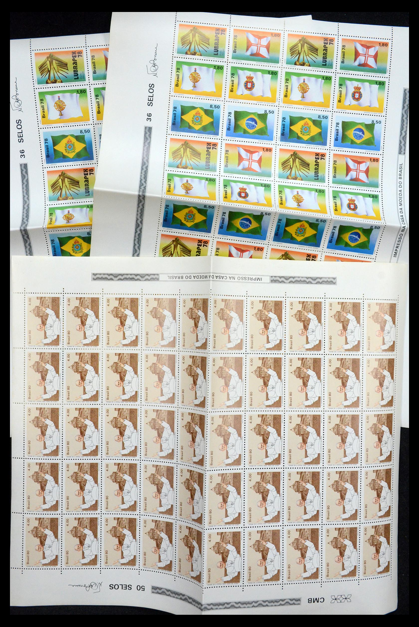 34505 022 - Postzegelverzameling 34505 Brazilië 1959-1997.