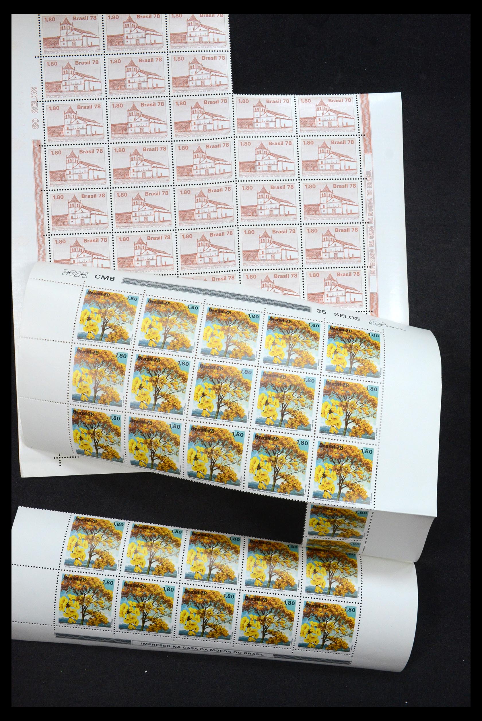 34505 024 - Postzegelverzameling 34505 Brazilië 1959-1997.