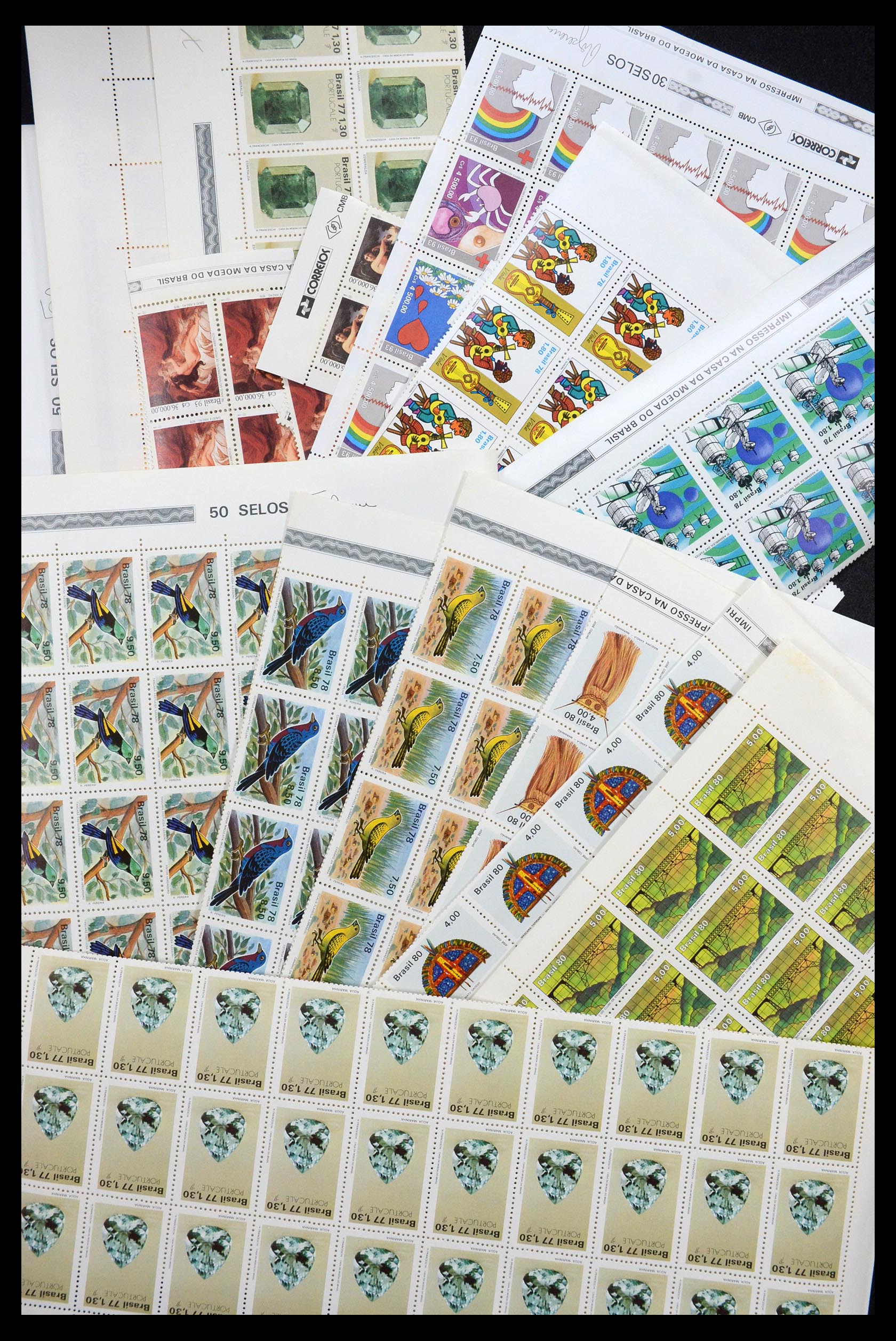 34505 025 - Postzegelverzameling 34505 Brazilië 1959-1997.