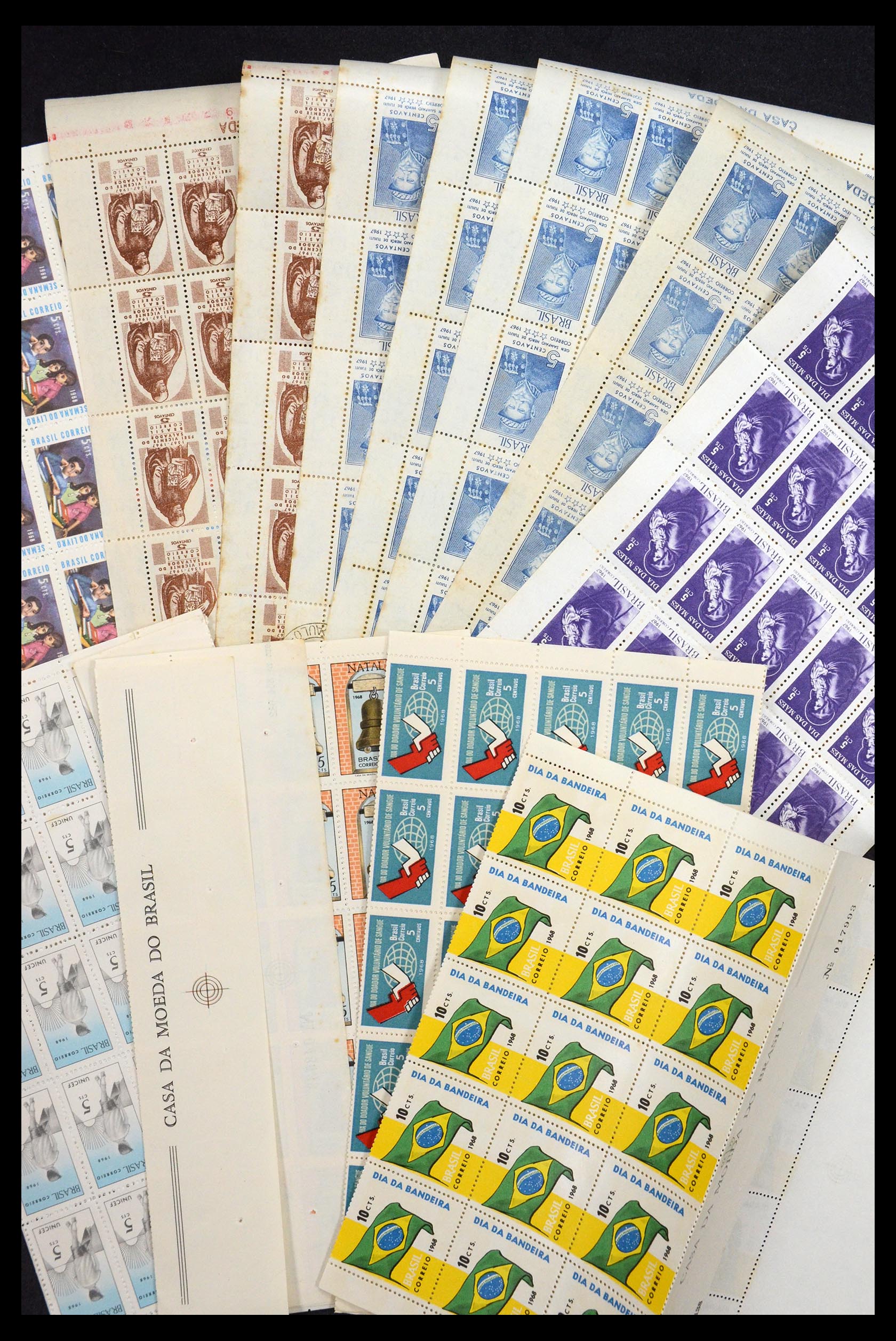 34505 028 - Postzegelverzameling 34505 Brazilië 1959-1997.