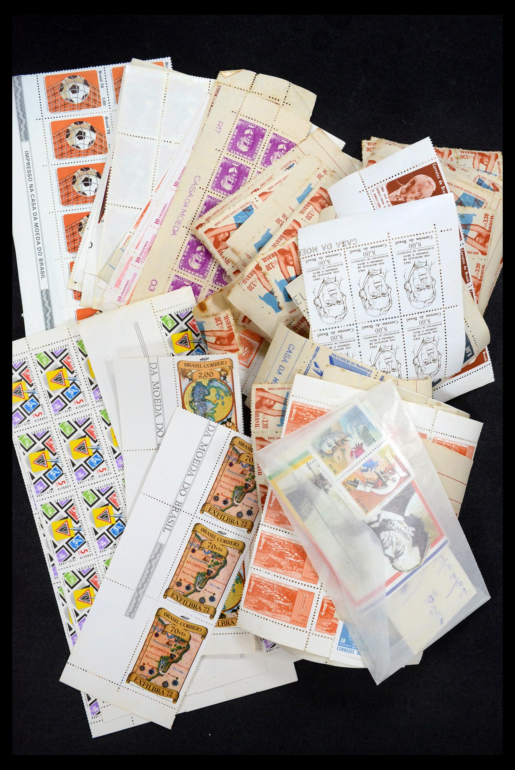 34505 033 - Postzegelverzameling 34505 Brazilië 1959-1997.
