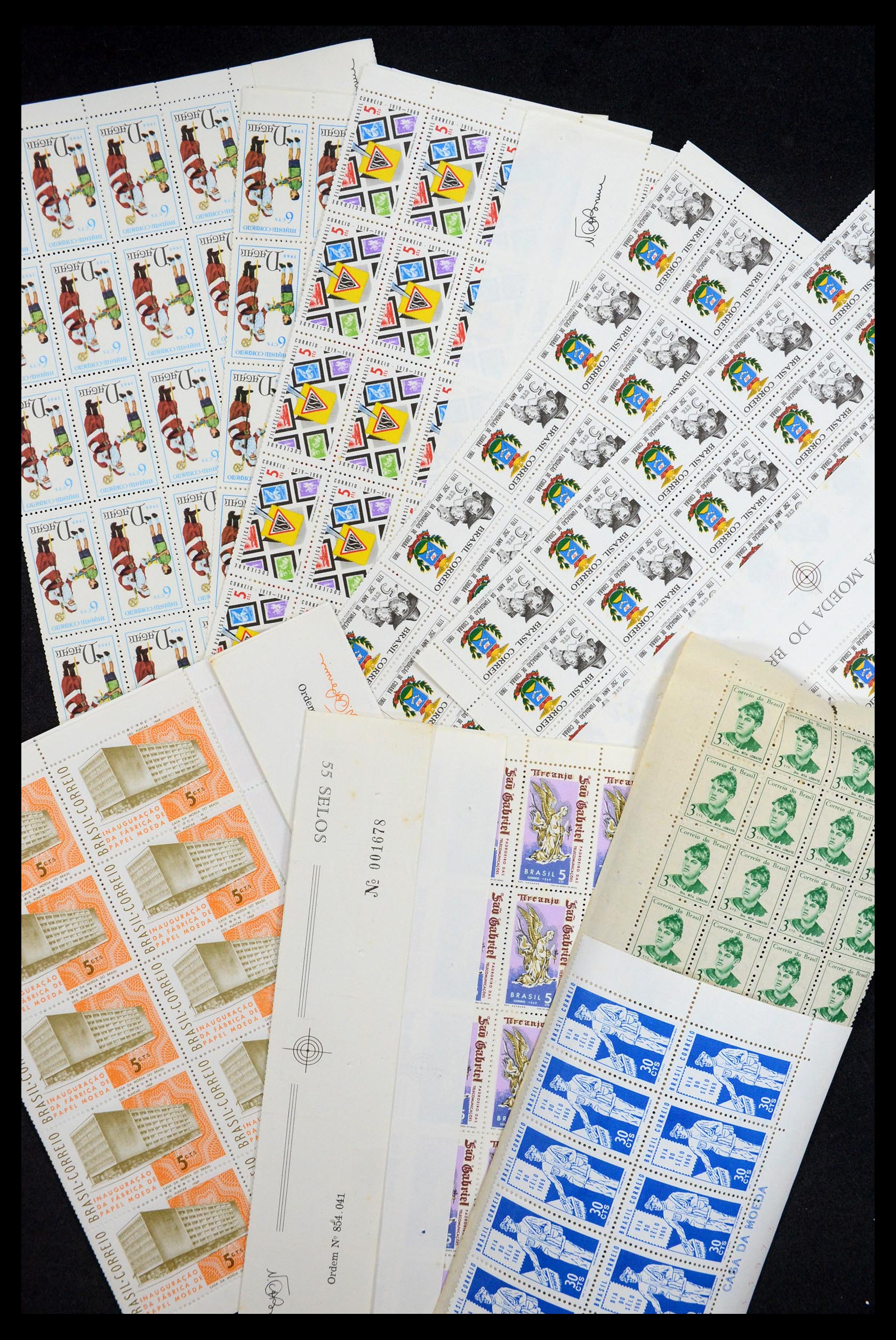 34505 034 - Postzegelverzameling 34505 Brazilië 1959-1997.