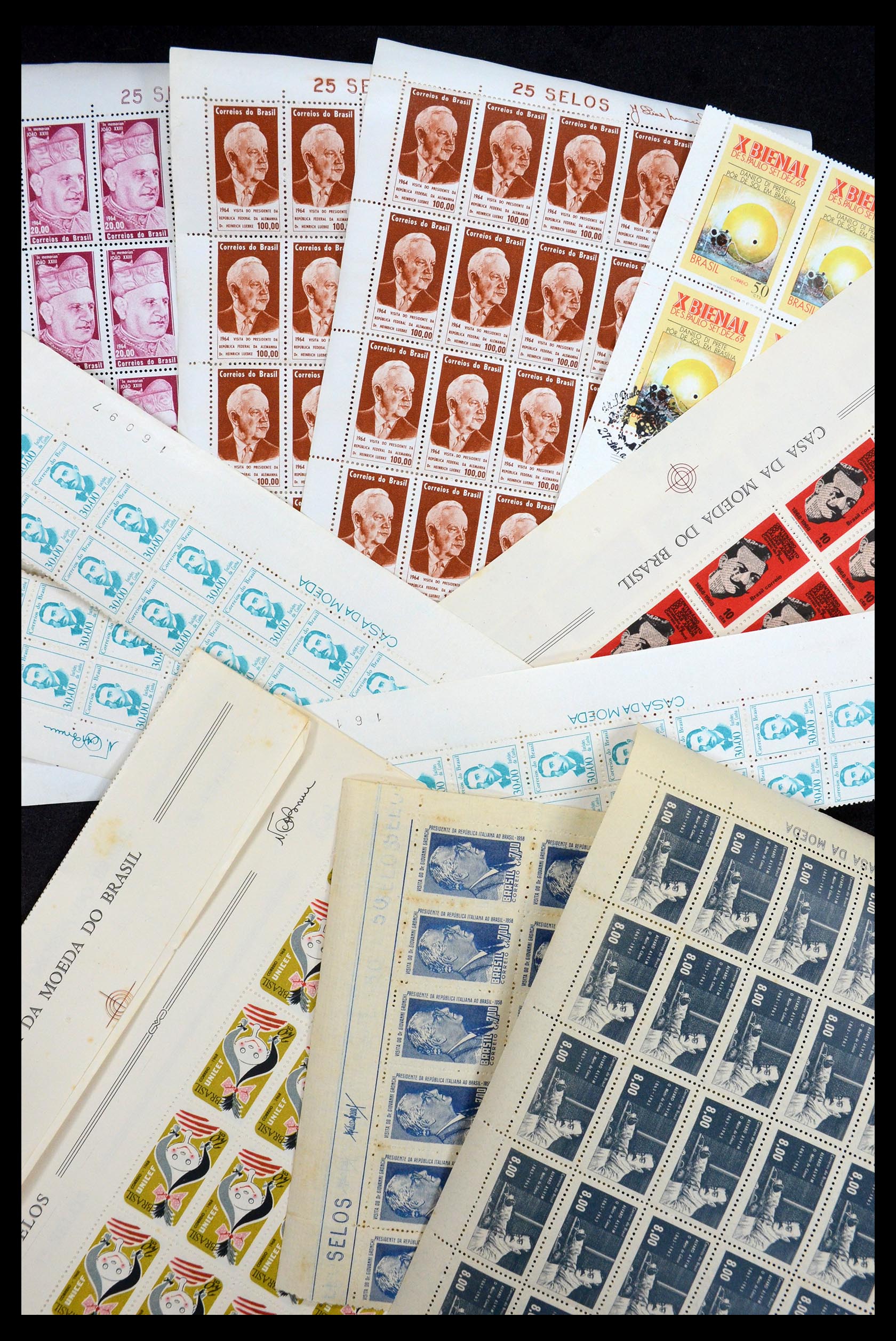 34505 036 - Postzegelverzameling 34505 Brazilië 1959-1997.