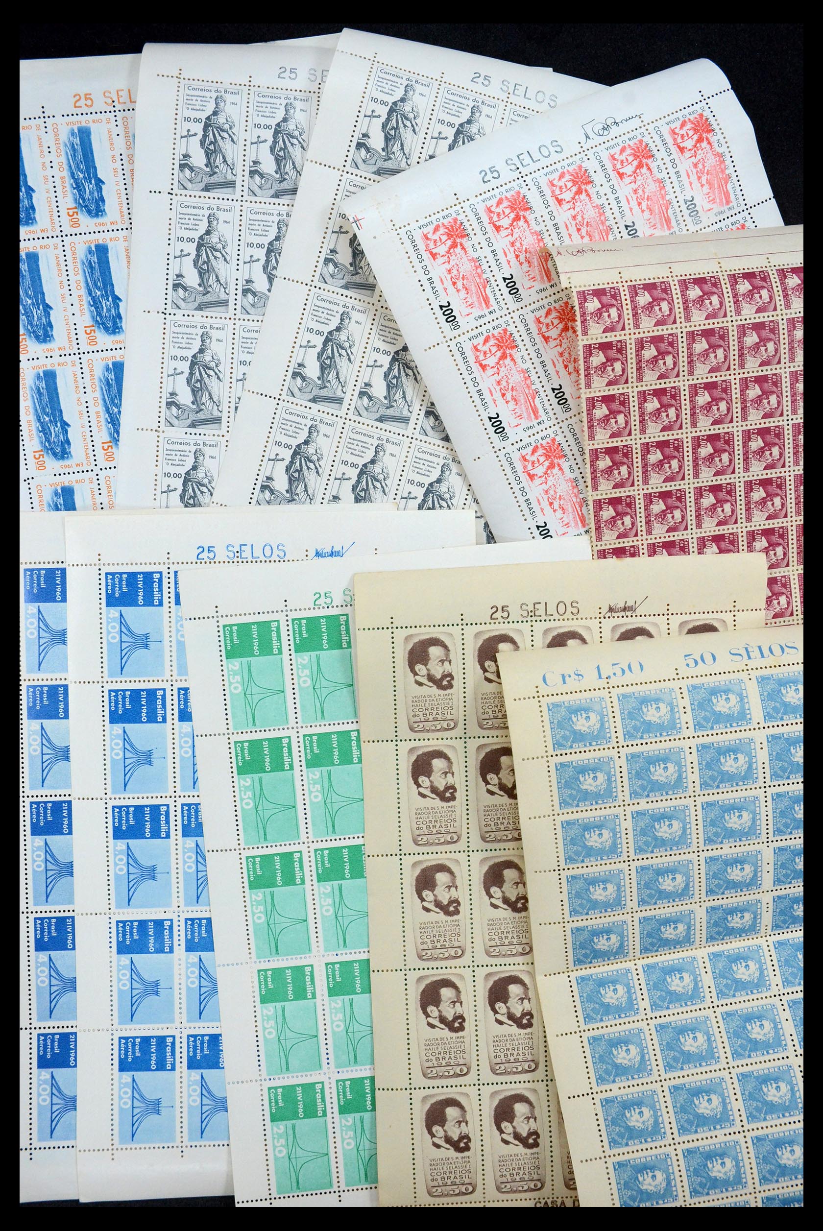 34505 040 - Postzegelverzameling 34505 Brazilië 1959-1997.
