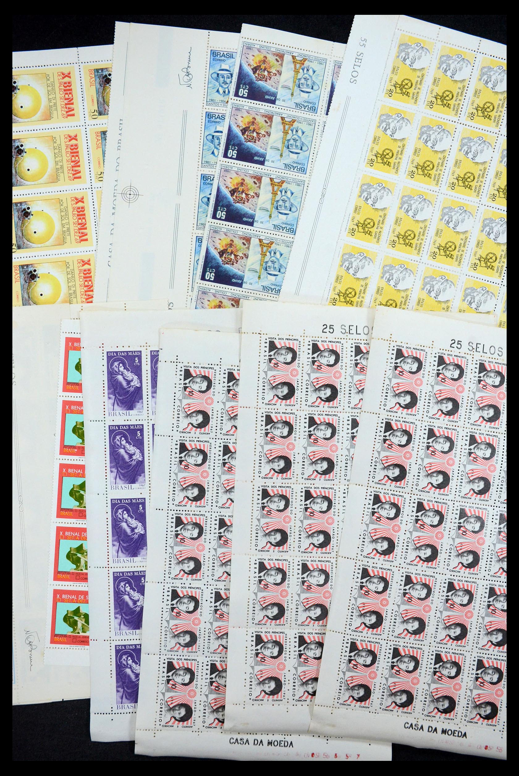 34505 046 - Postzegelverzameling 34505 Brazilië 1959-1997.