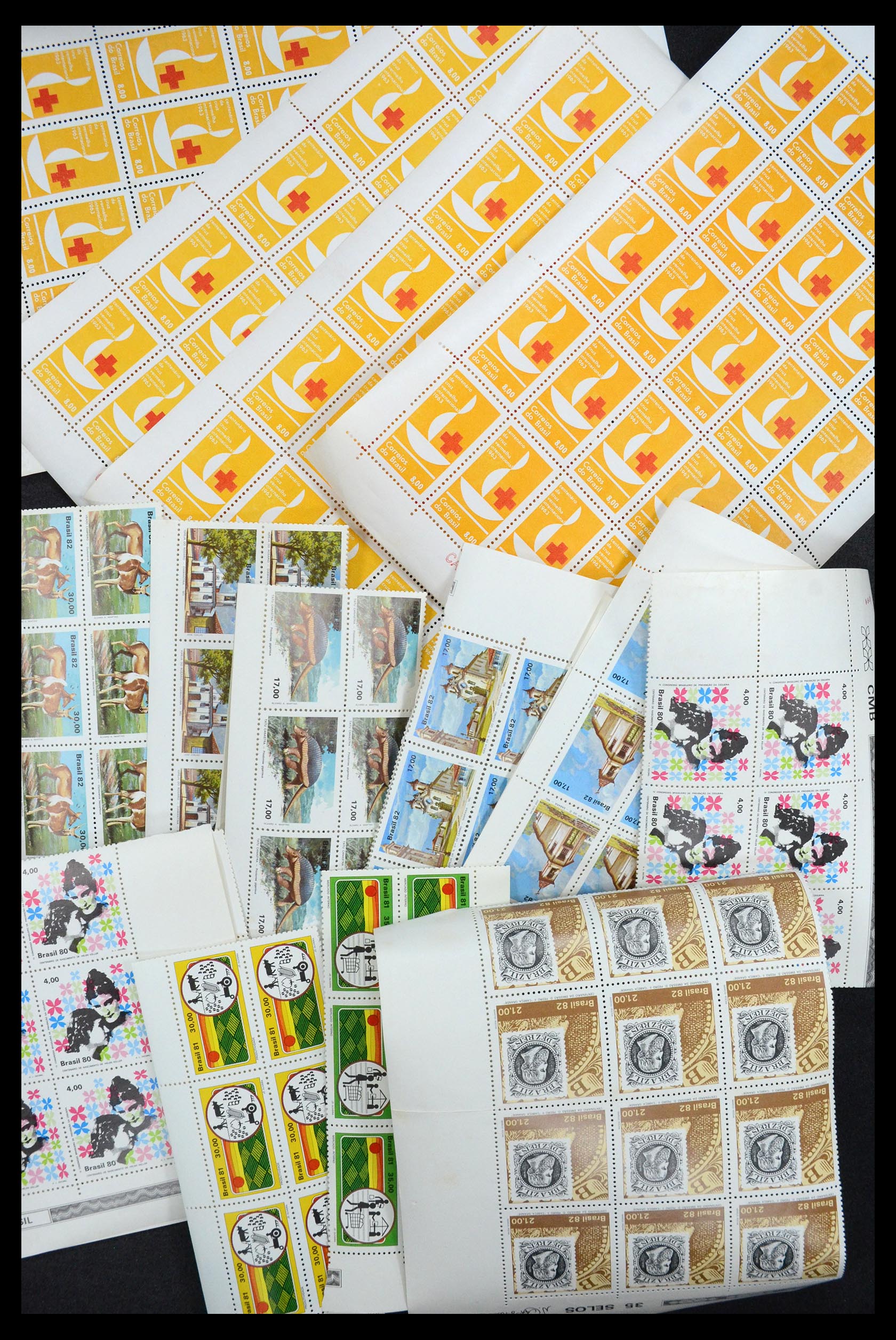 34505 053 - Postzegelverzameling 34505 Brazilië 1959-1997.