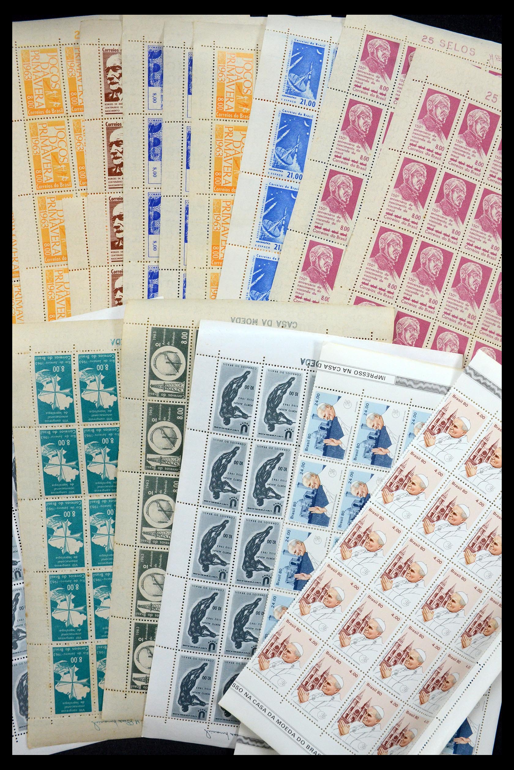 34505 058 - Postzegelverzameling 34505 Brazilië 1959-1997.