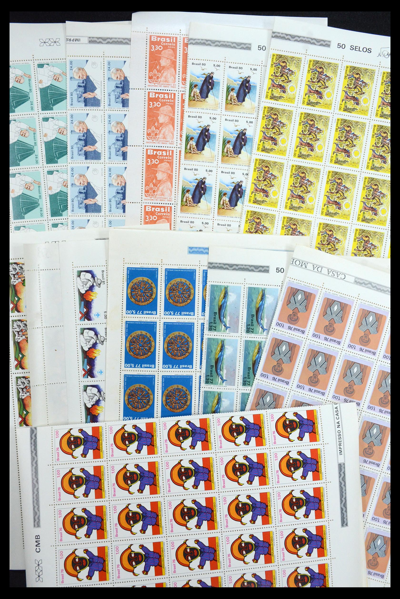 34505 061 - Stamp Collection 34505 Brazil 1959-1997.