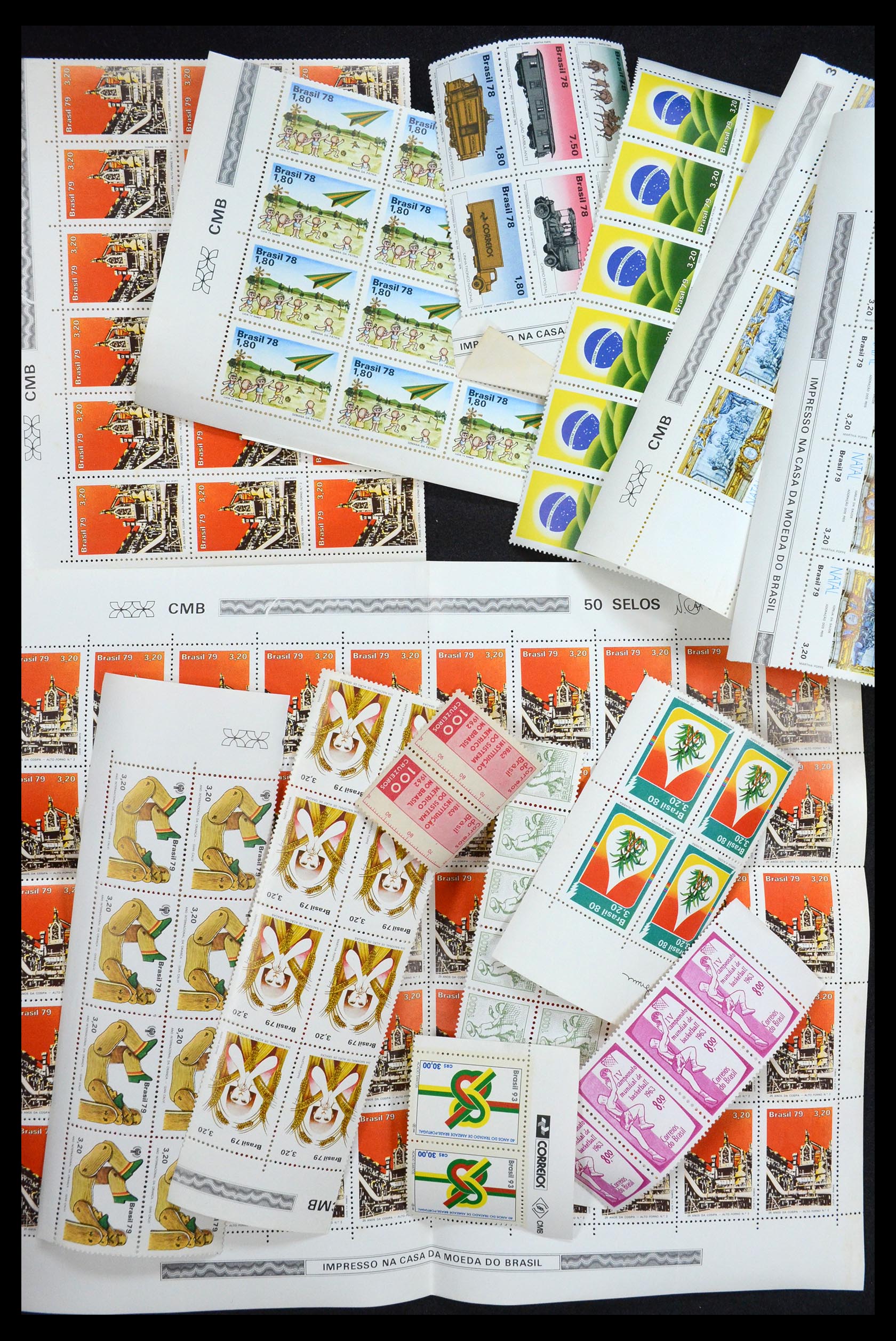 34505 065 - Postzegelverzameling 34505 Brazilië 1959-1997.