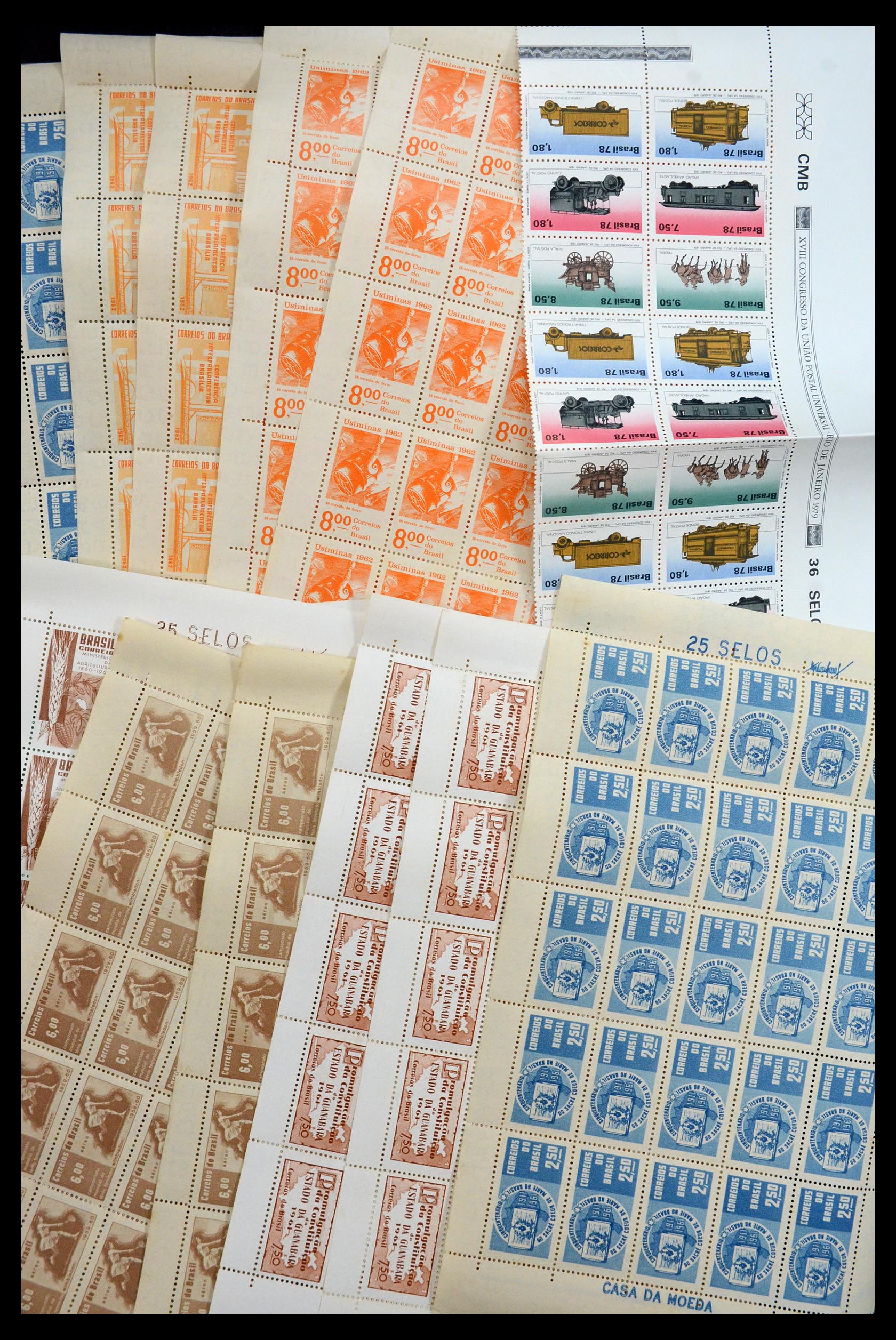 34505 066 - Postzegelverzameling 34505 Brazilië 1959-1997.