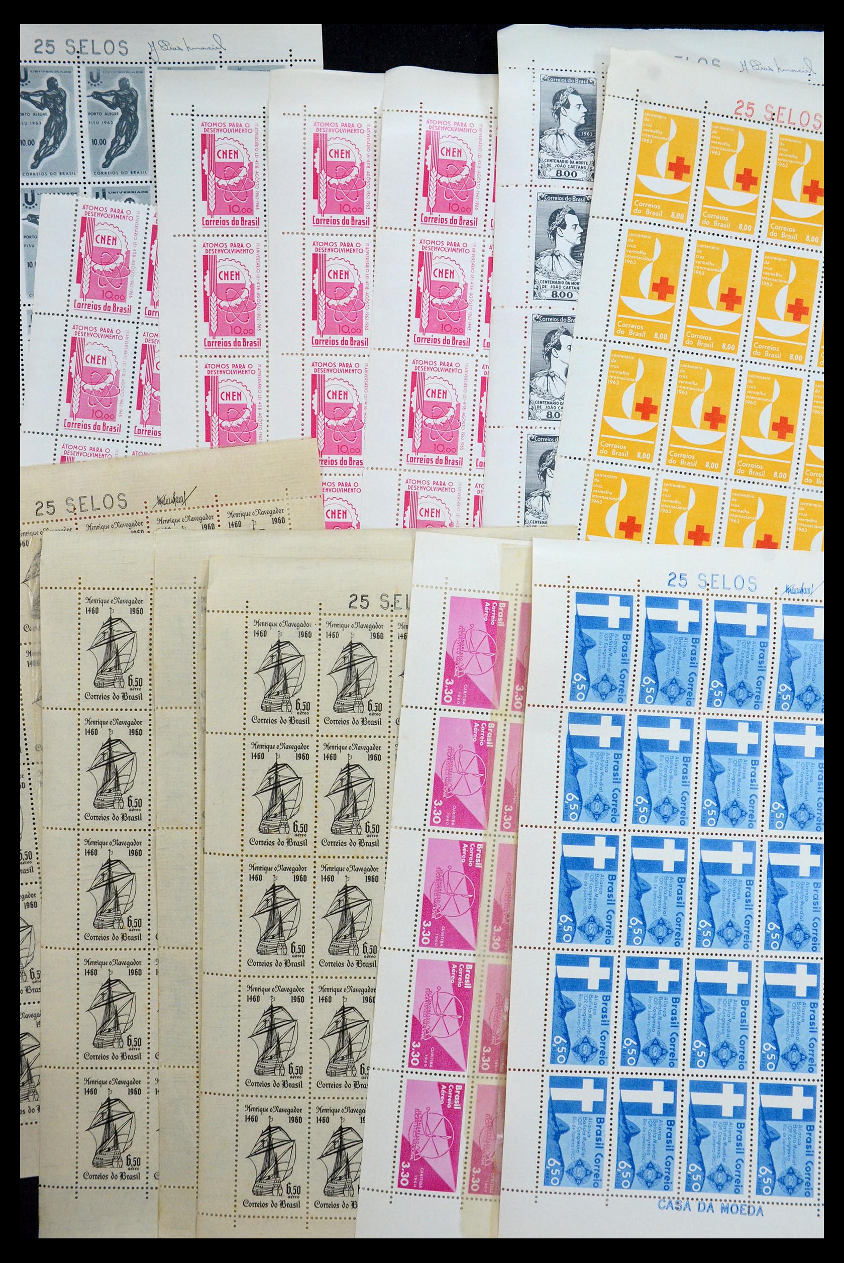 34505 068 - Postzegelverzameling 34505 Brazilië 1959-1997.