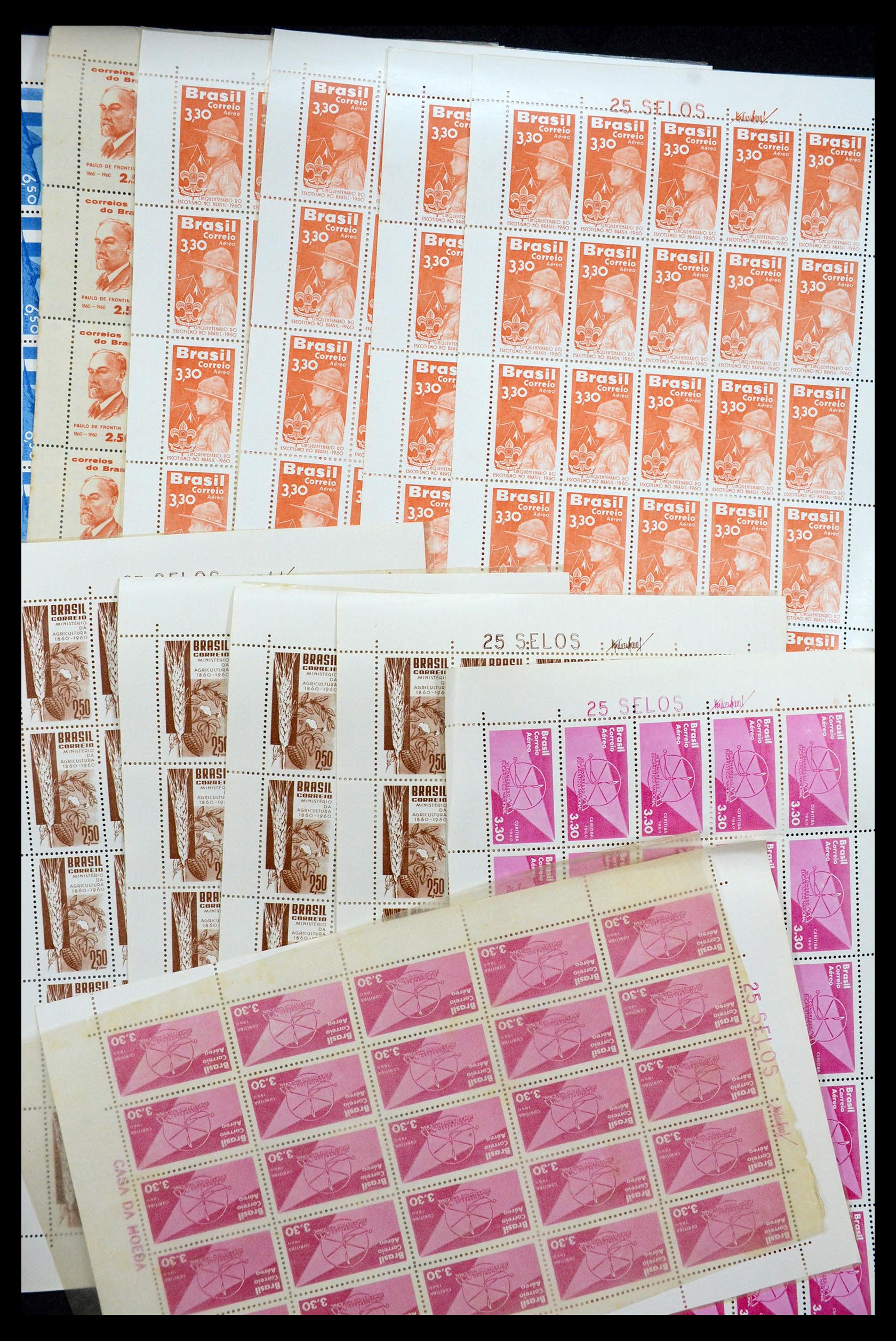 34505 069 - Postzegelverzameling 34505 Brazilië 1959-1997.