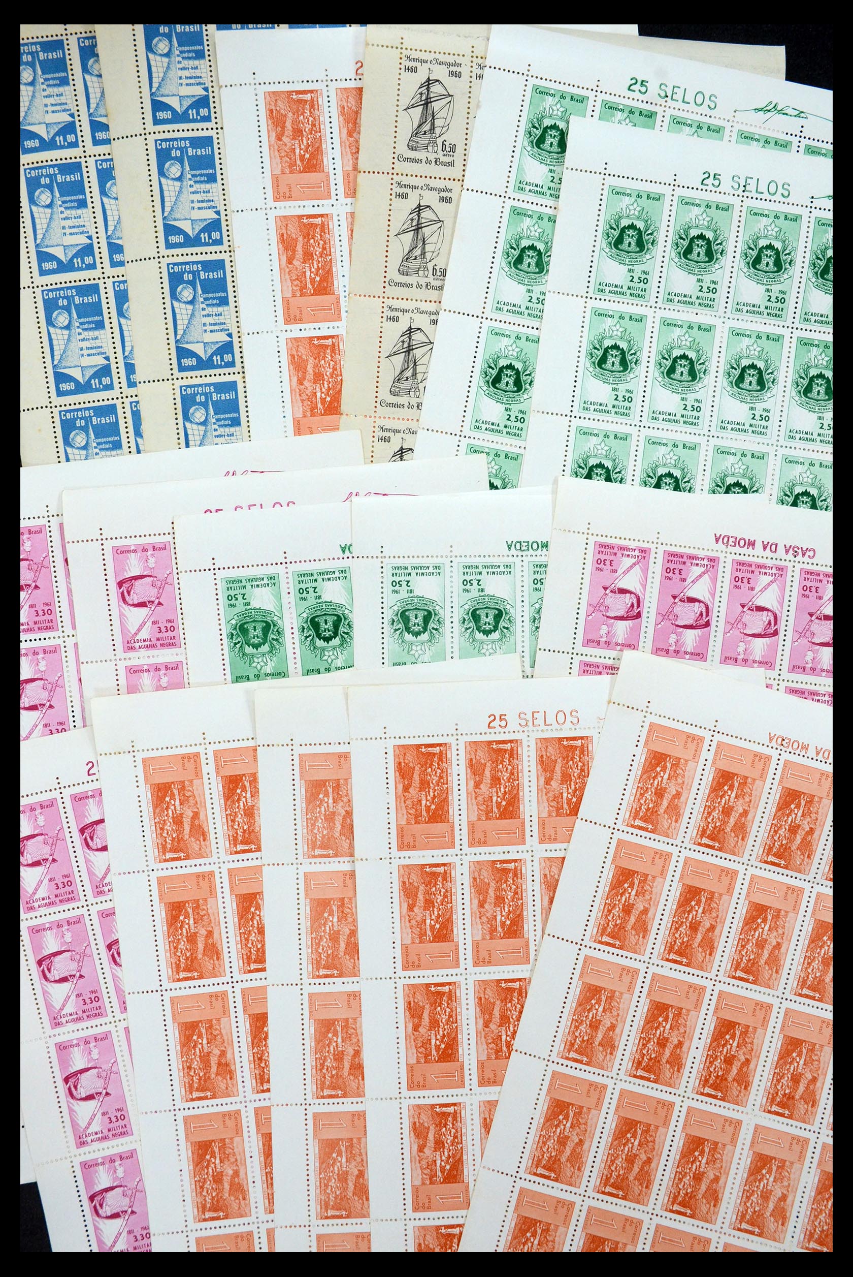 34505 070 - Postzegelverzameling 34505 Brazilië 1959-1997.