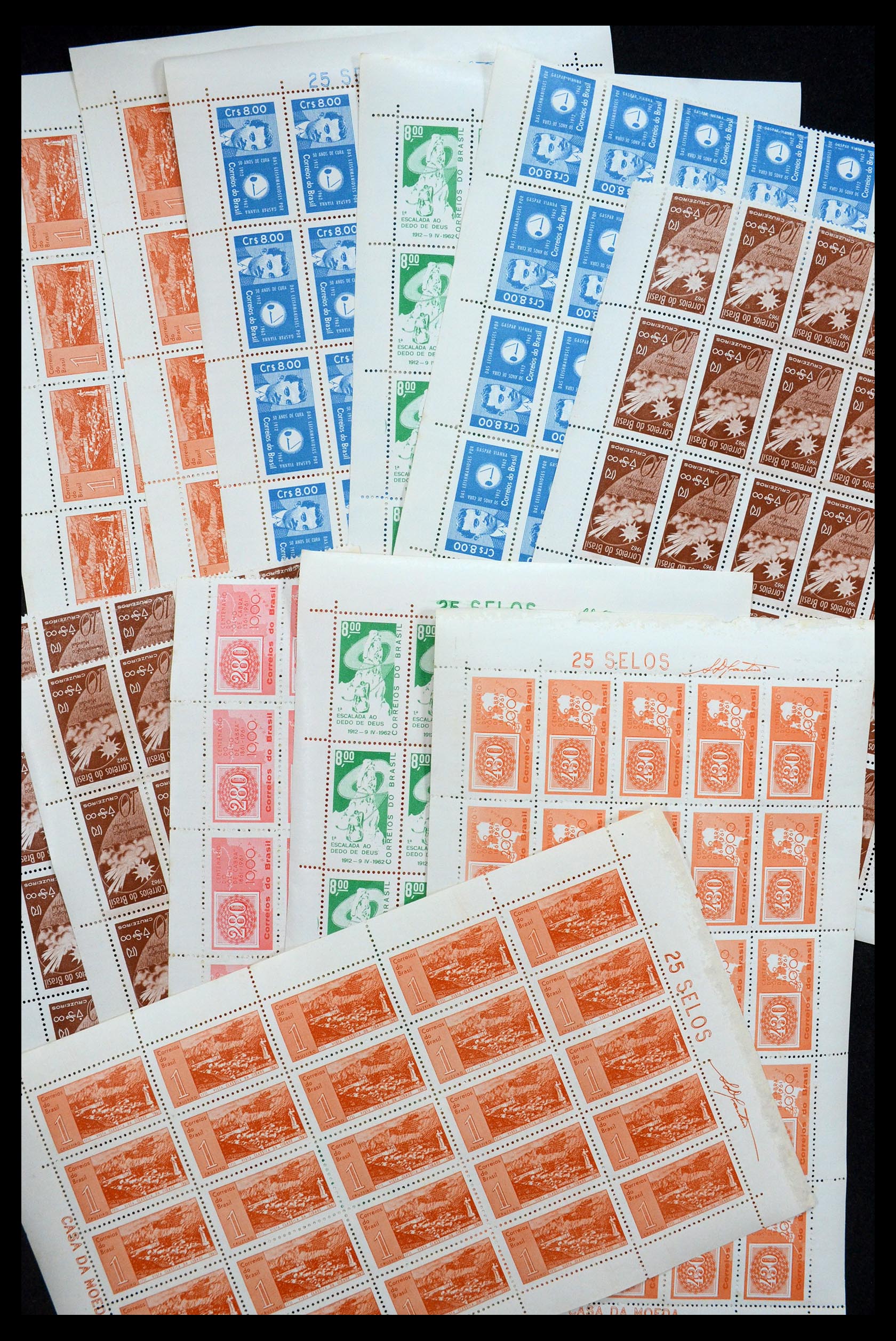 34505 071 - Postzegelverzameling 34505 Brazilië 1959-1997.