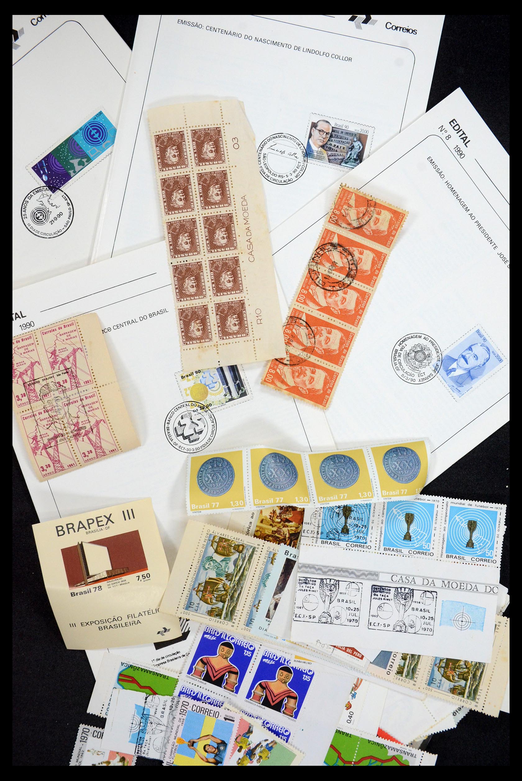 34505 077 - Postzegelverzameling 34505 Brazilië 1959-1997.