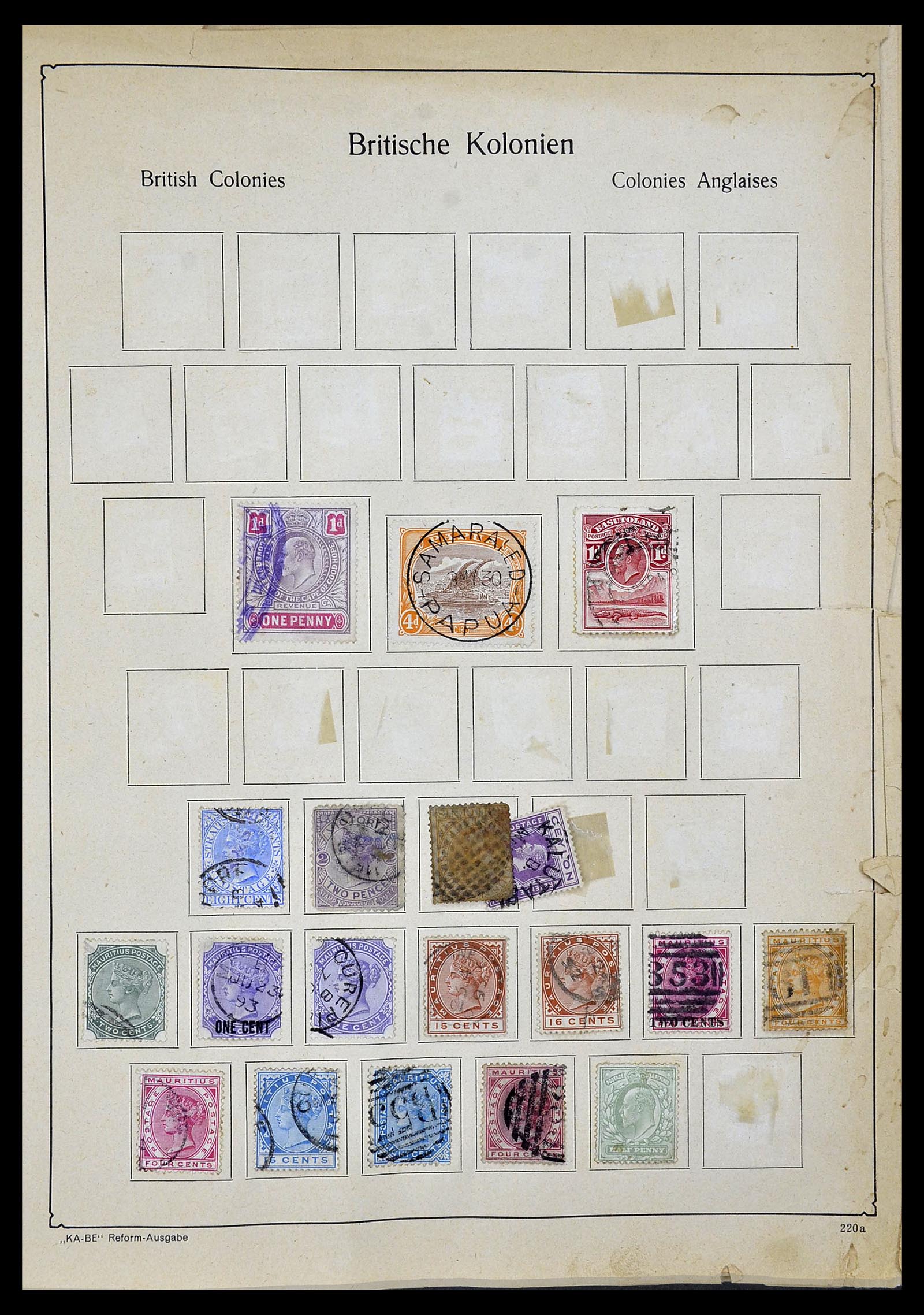 34506 001 - Postzegelverzameling 34506 Wereld 1870-1935.