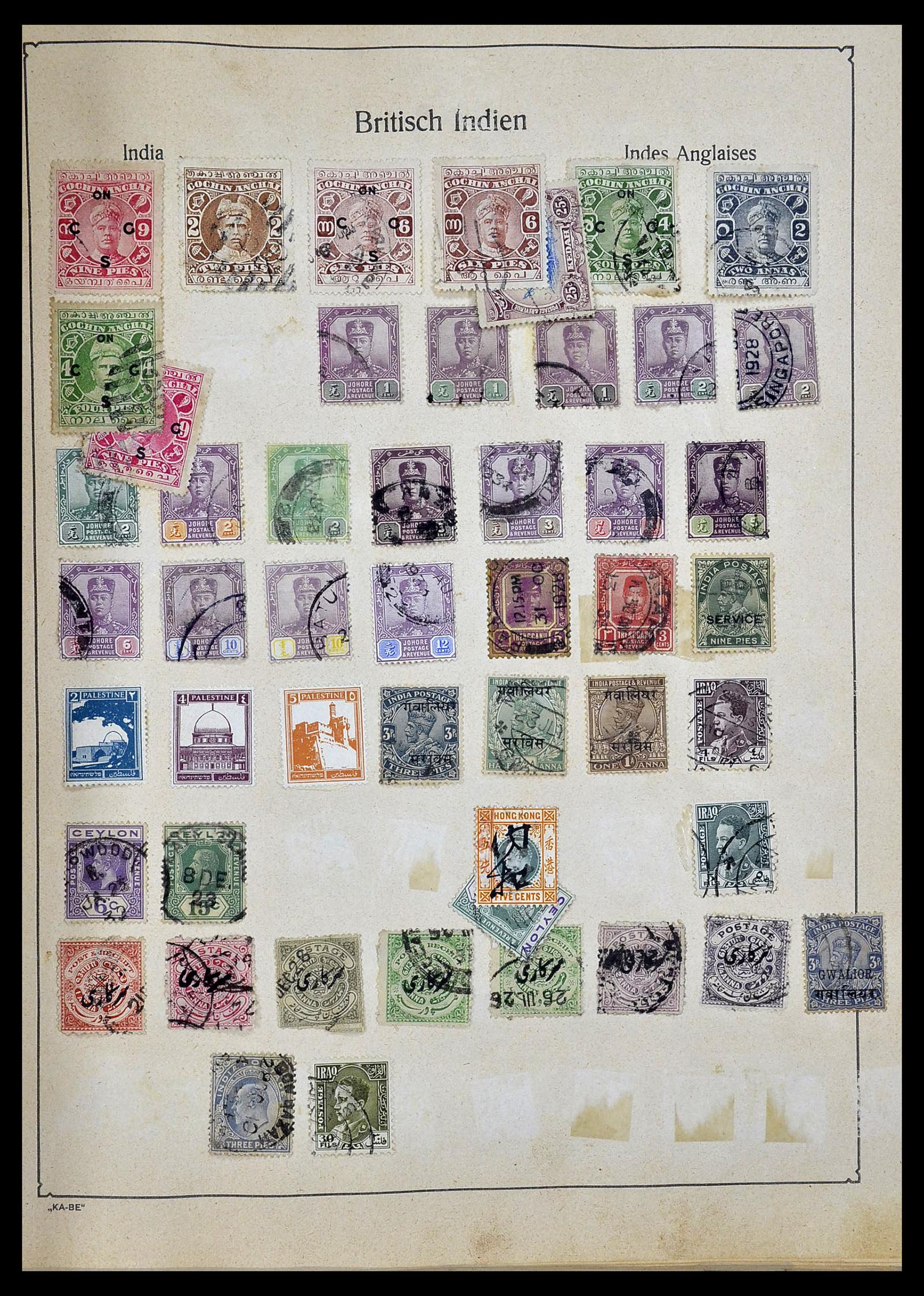 34506 002 - Postzegelverzameling 34506 Wereld 1870-1935.