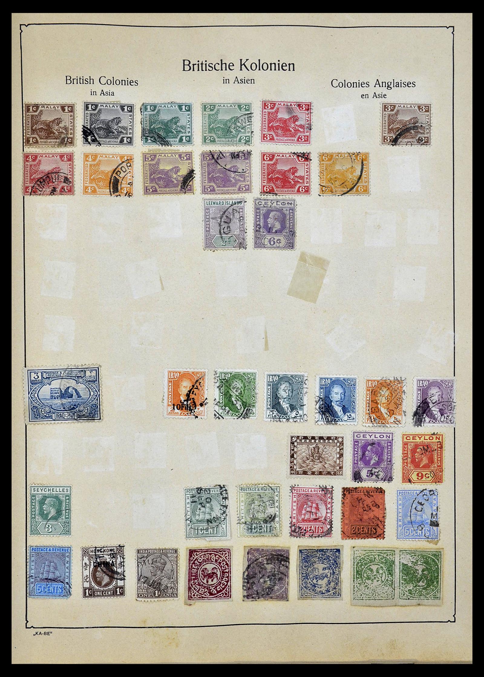 34506 005 - Postzegelverzameling 34506 Wereld 1870-1935.