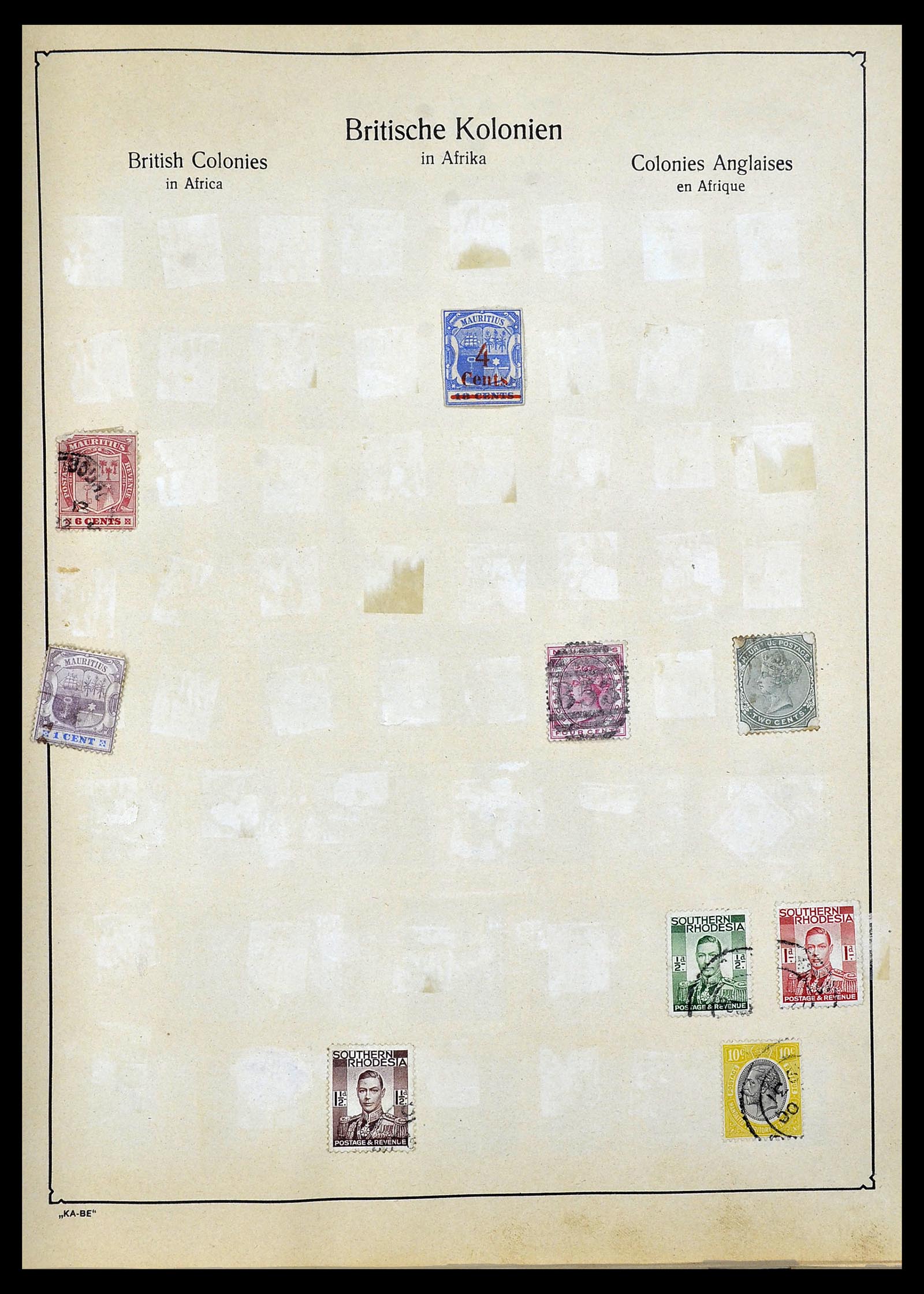 34506 009 - Postzegelverzameling 34506 Wereld 1870-1935.
