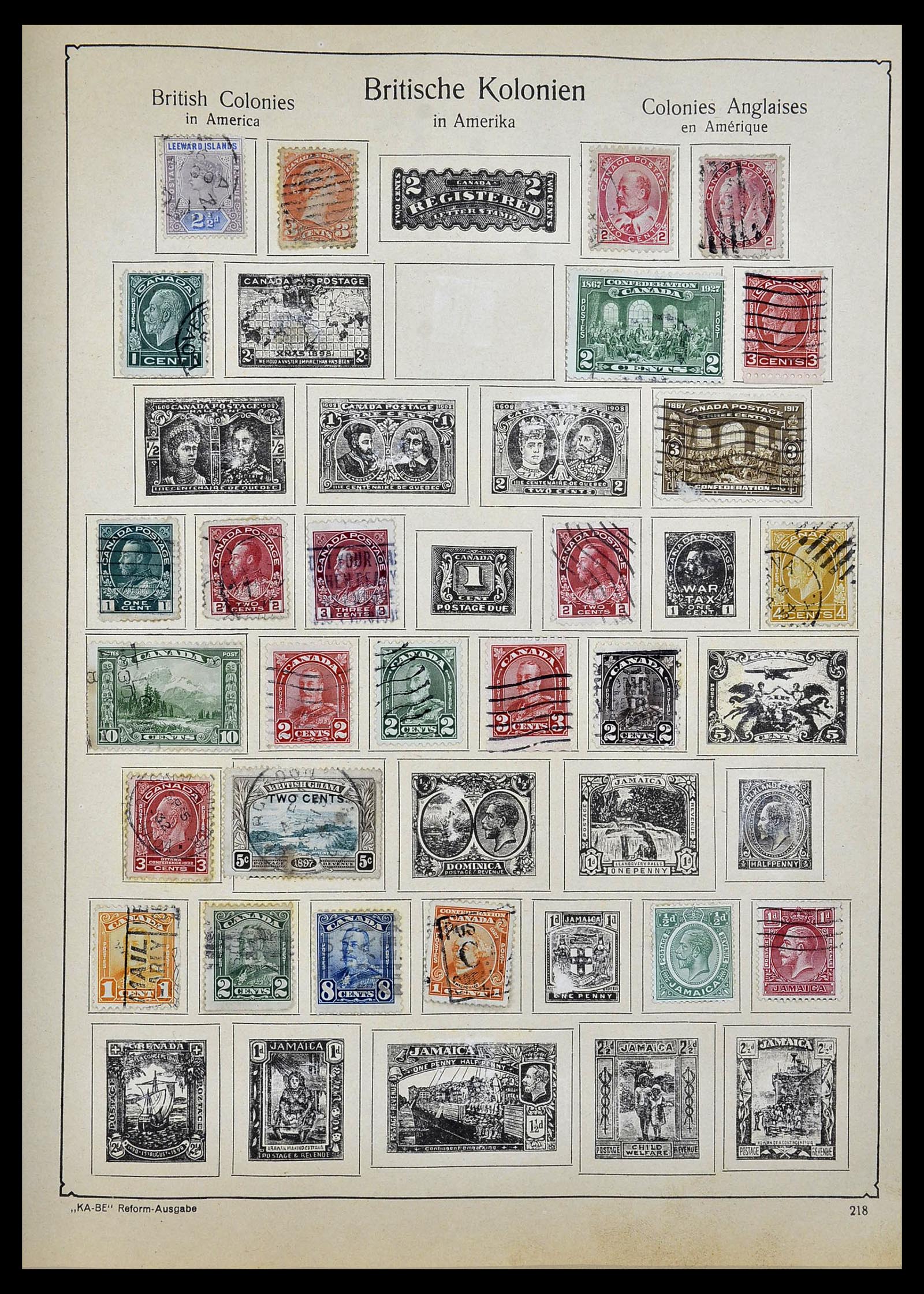 34506 011 - Postzegelverzameling 34506 Wereld 1870-1935.