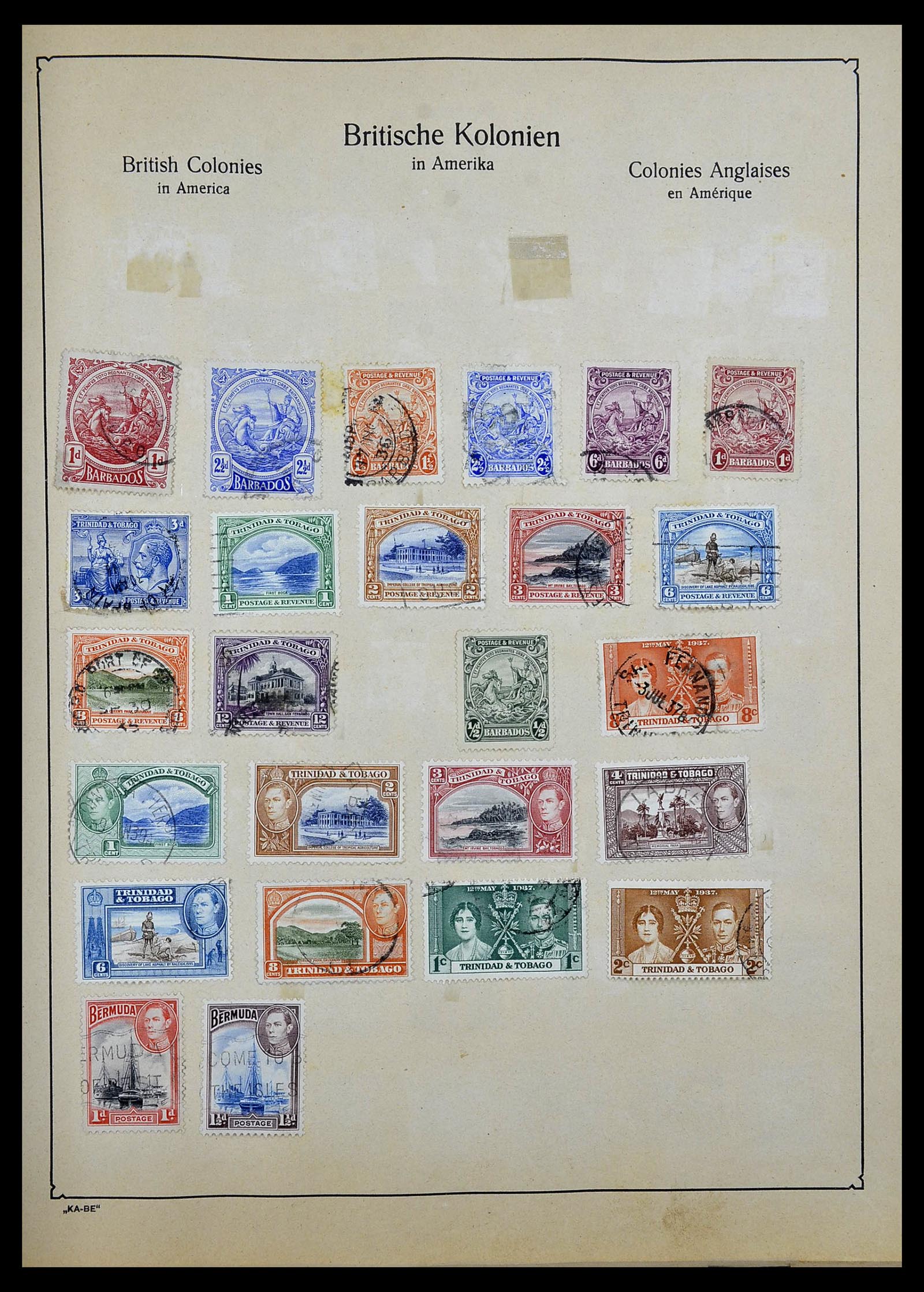 34506 014 - Postzegelverzameling 34506 Wereld 1870-1935.
