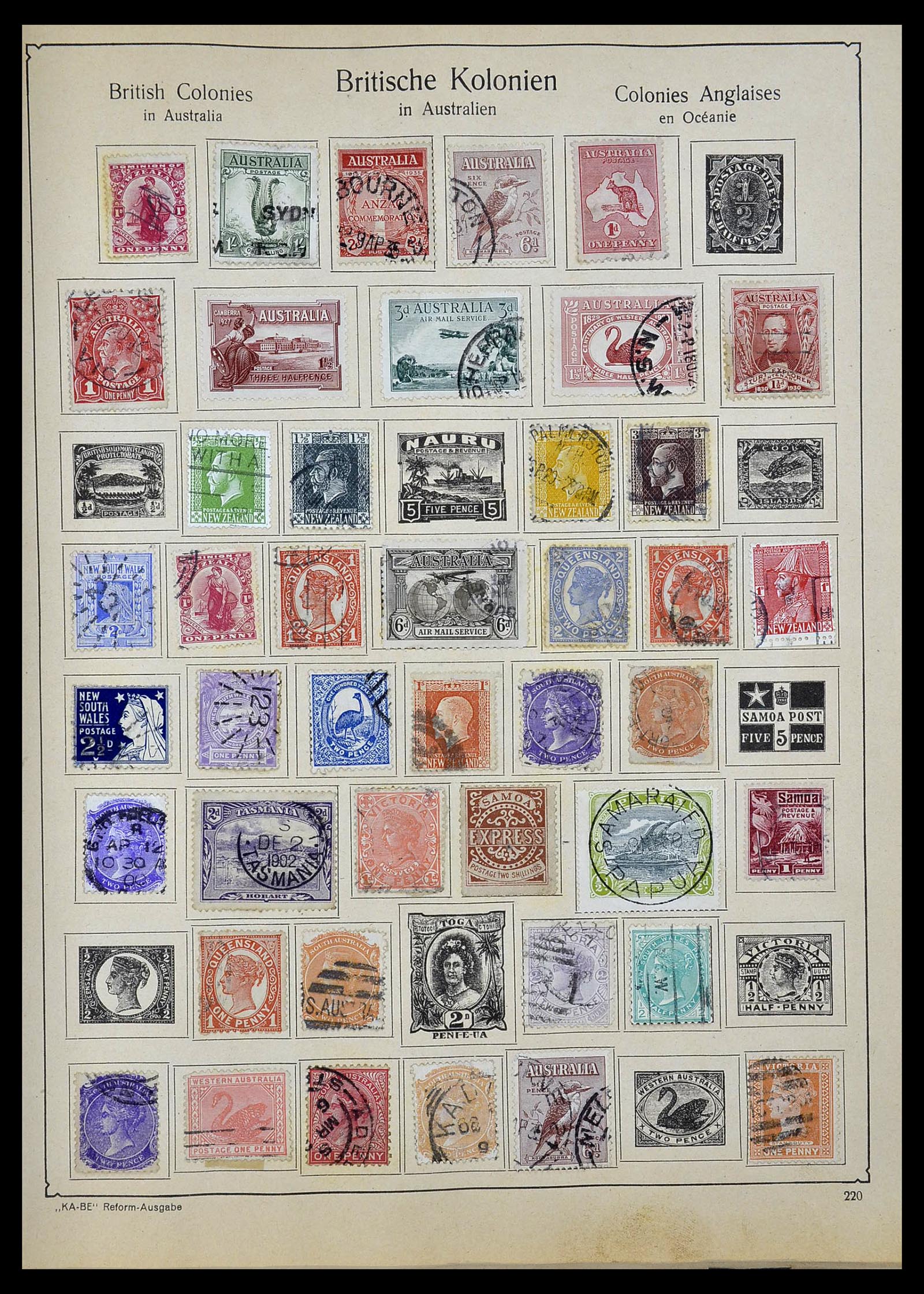 34506 015 - Stamp Collection 34506 World 1870-1935.