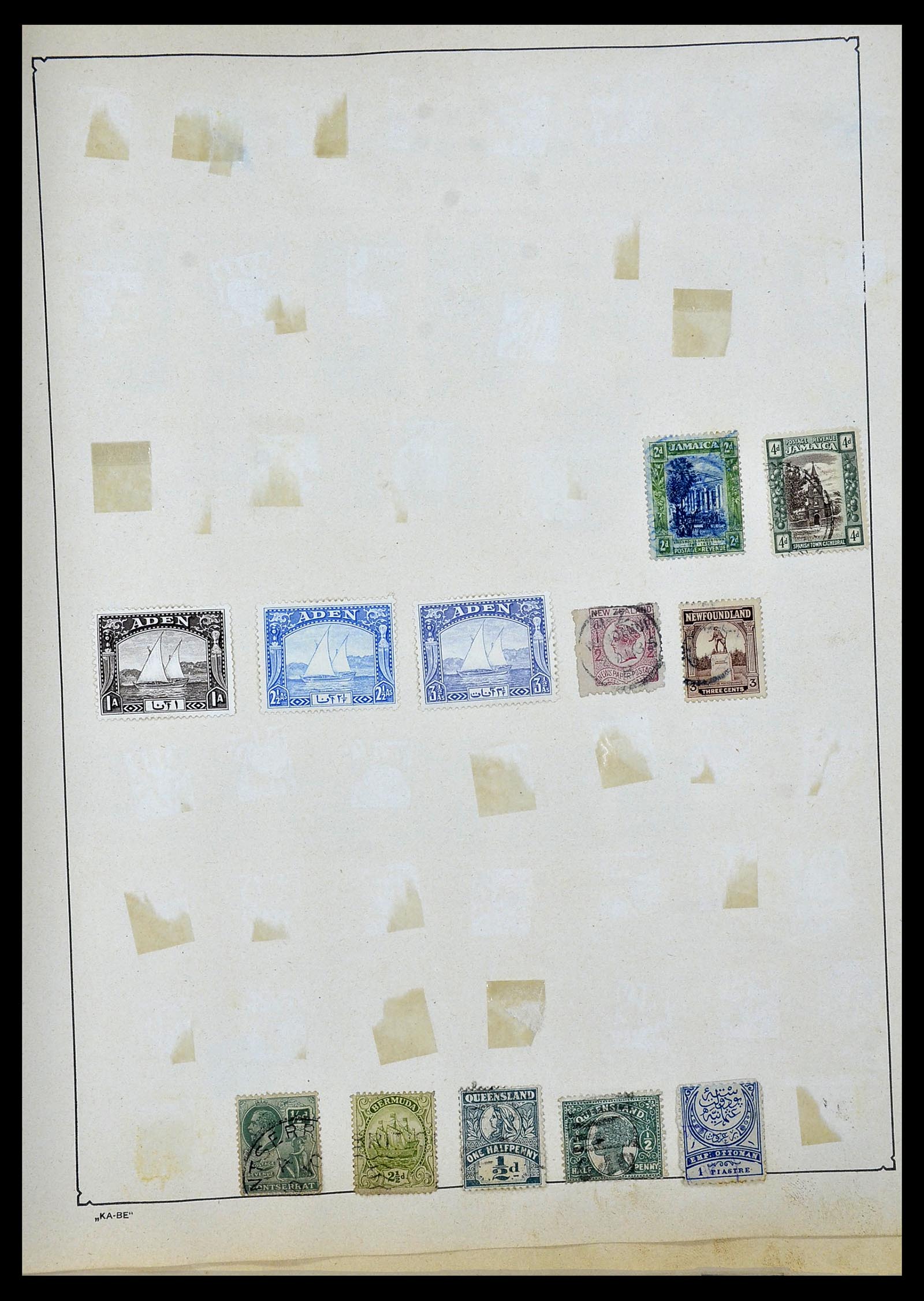 34506 018 - Postzegelverzameling 34506 Wereld 1870-1935.