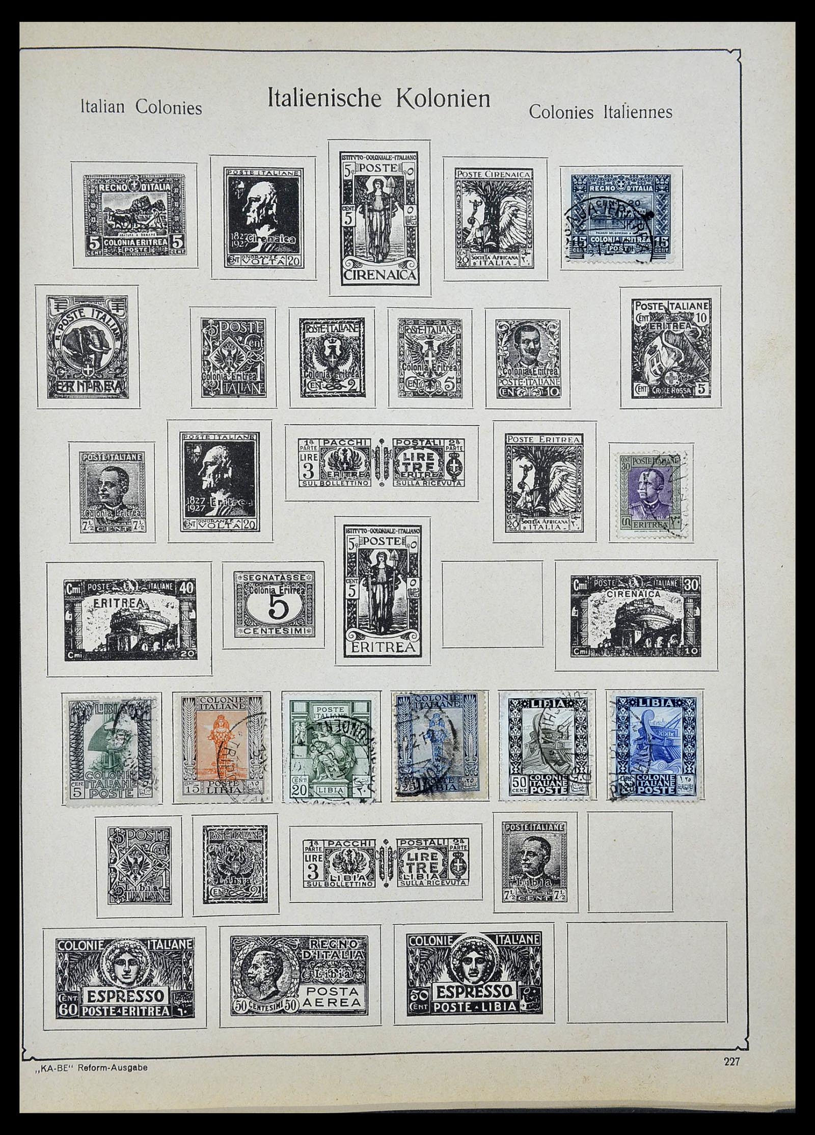 34506 021 - Postzegelverzameling 34506 Wereld 1870-1935.