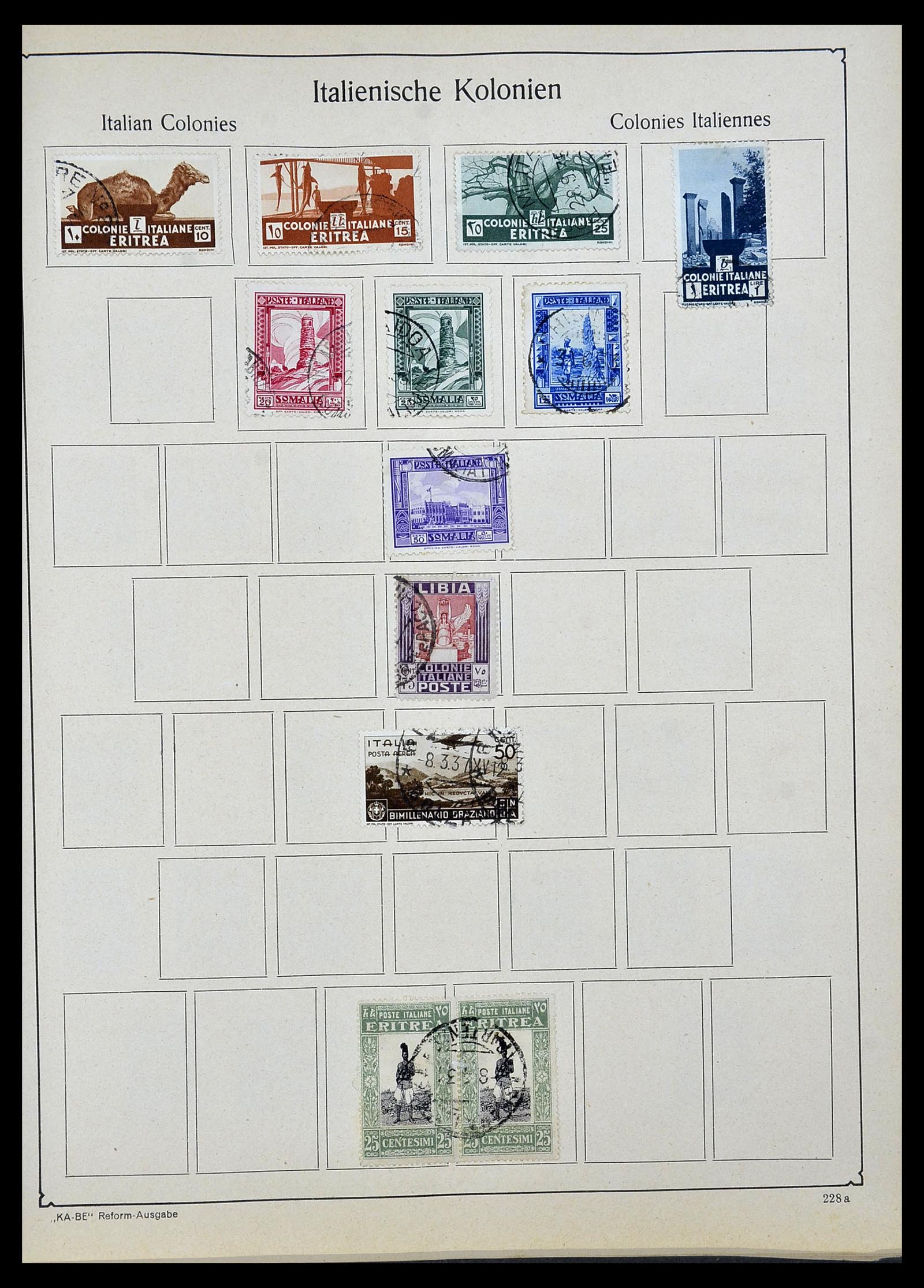 34506 022 - Postzegelverzameling 34506 Wereld 1870-1935.